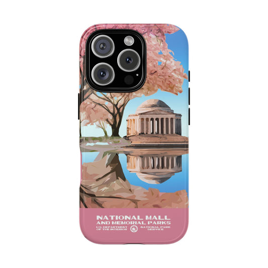 National Mall Washington DC WPA Phone Case