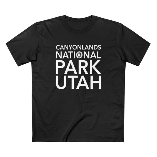 Canyonlands National Park T-Shirt Block Text