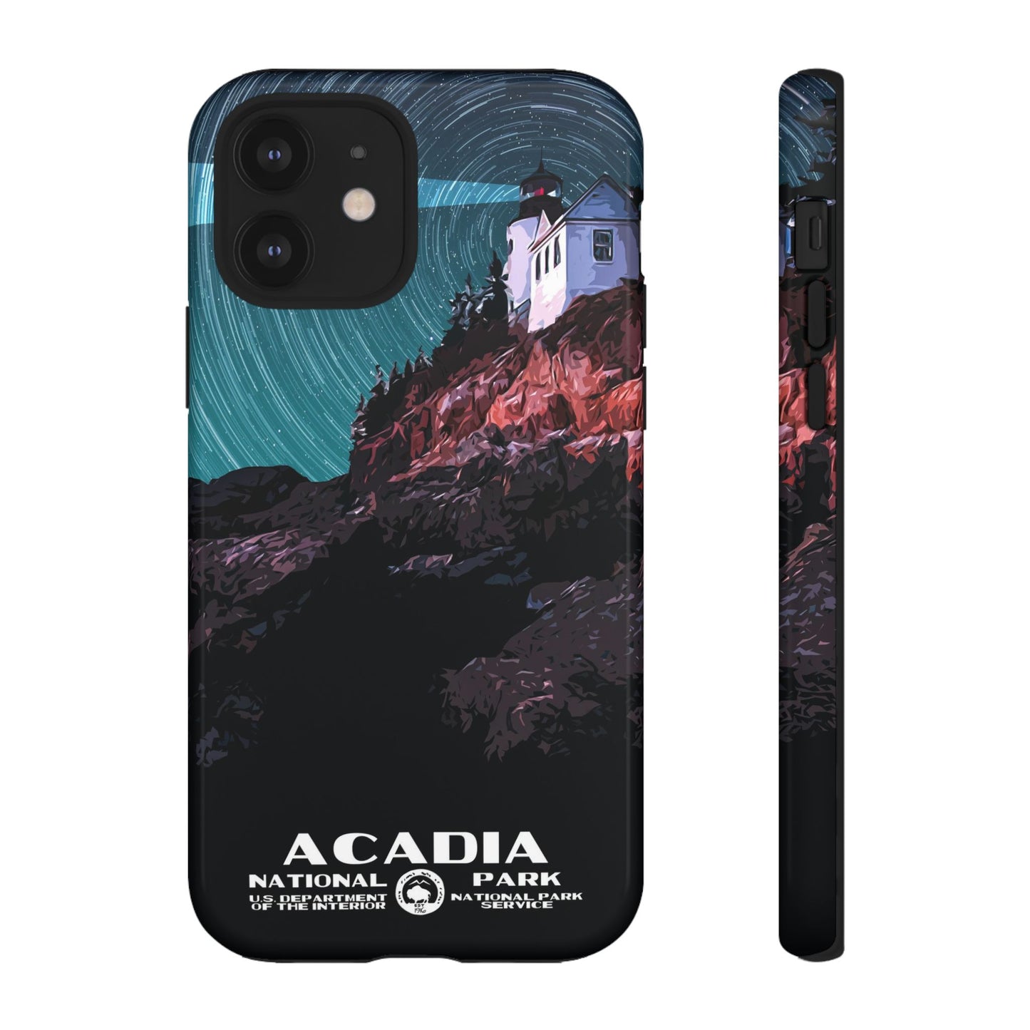 Acadia National Park Phone Case - WPA Style