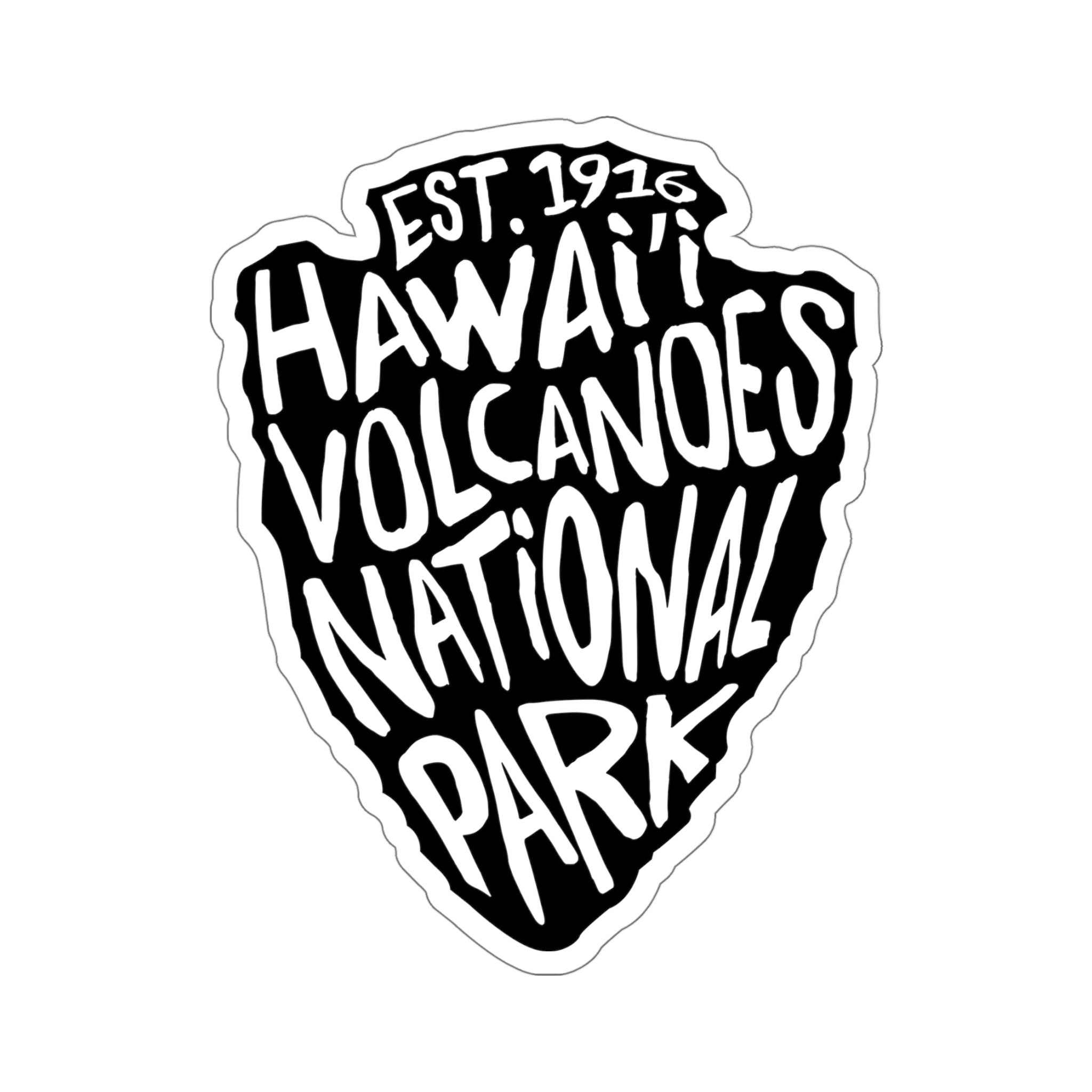 Hawaii Volcanoes National Park Sticker - Arrow Head Design – National 