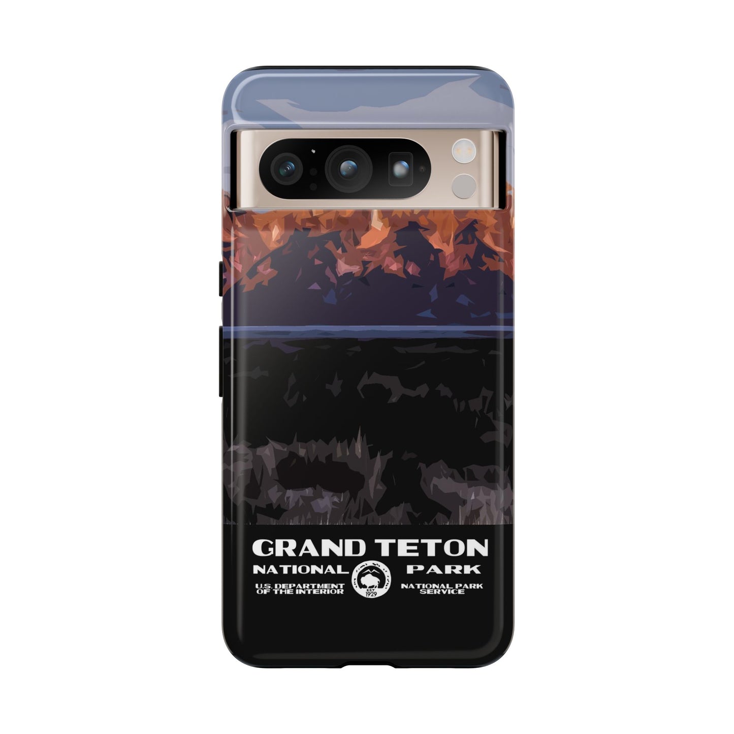 Grand Teton National Park Phone Case - WPA Style