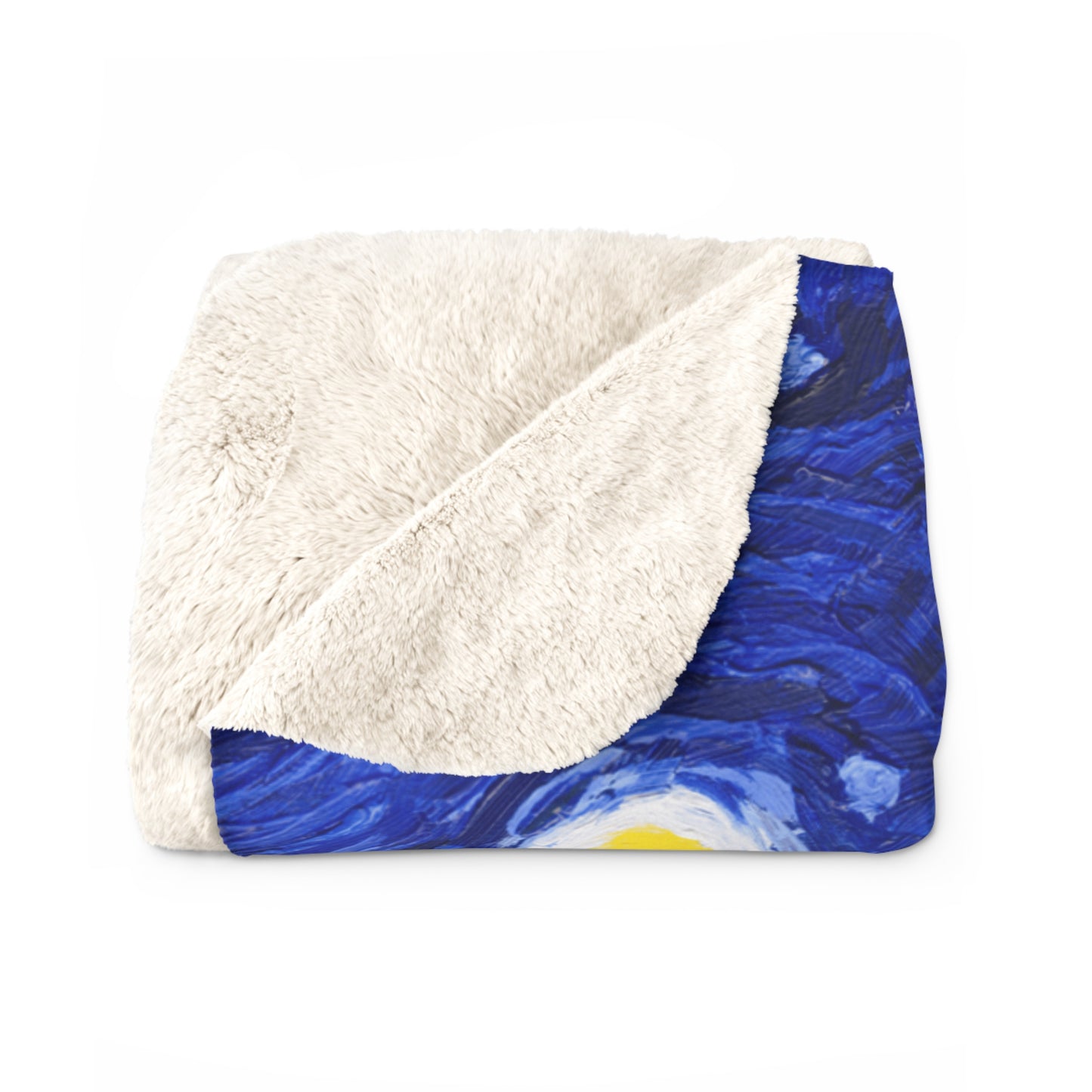 Yosemite National Park Sherpa Blanket - The Starry Night