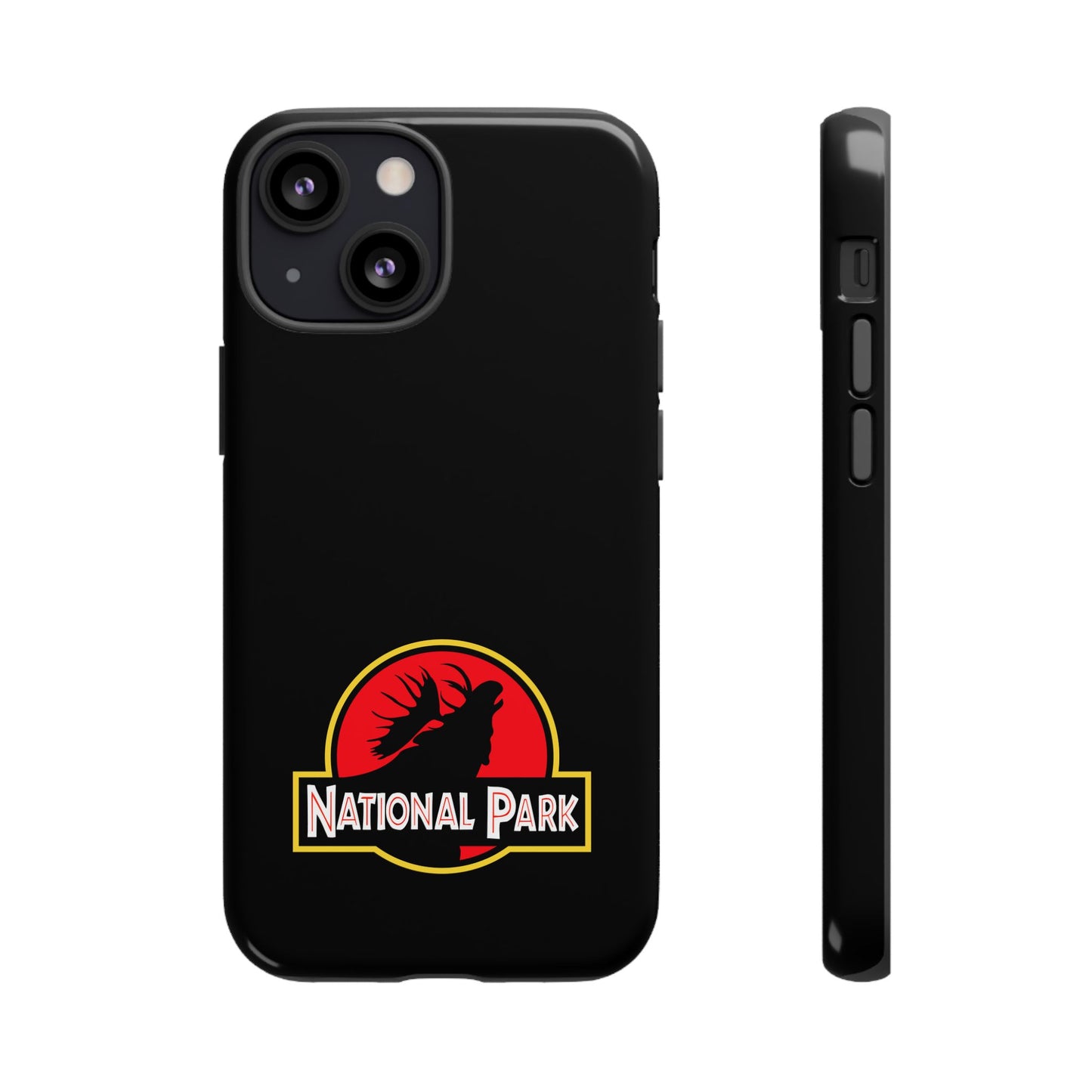 Moose National Park Phone Case - Parody Logo