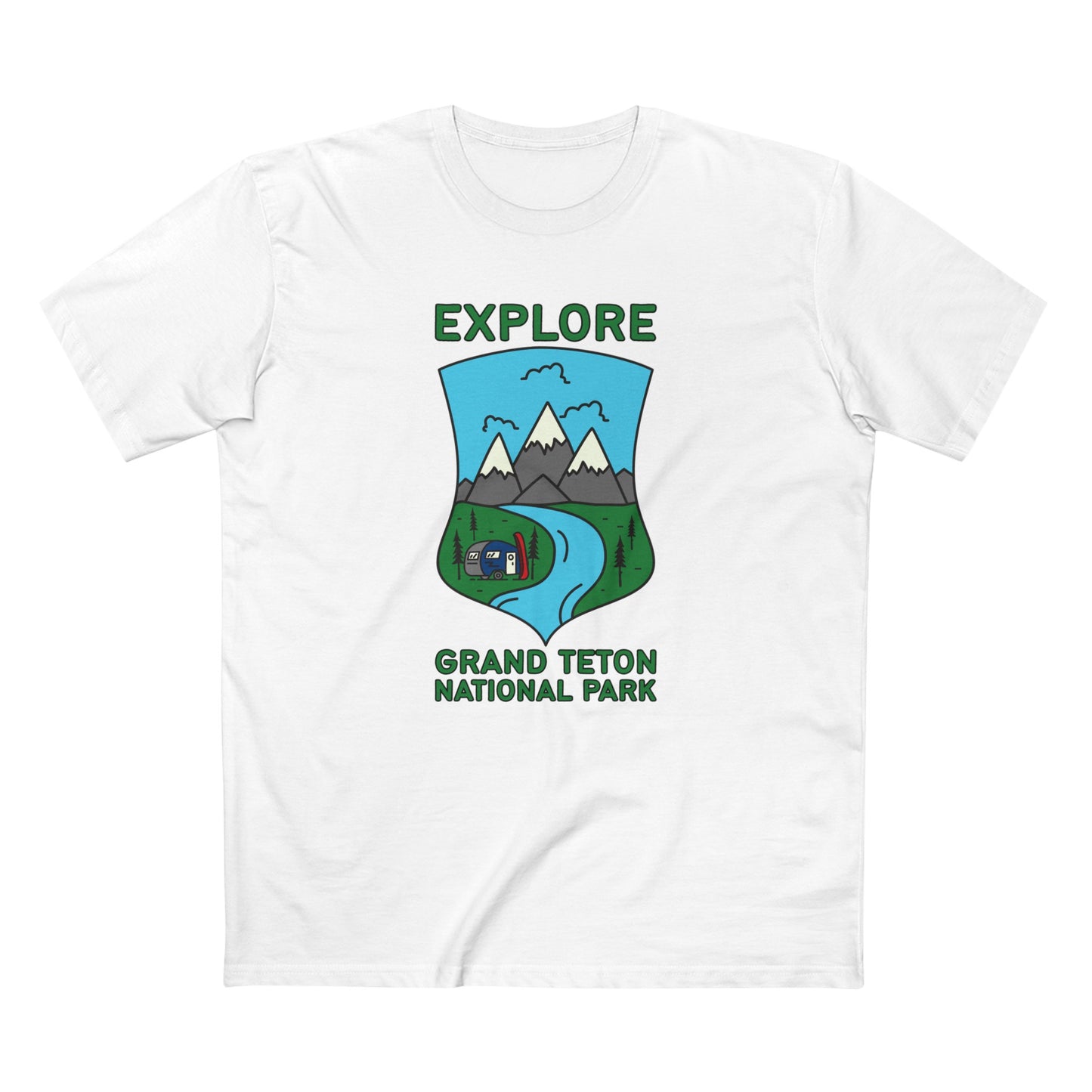 Grand Teton National Park T-Shirt - Camper