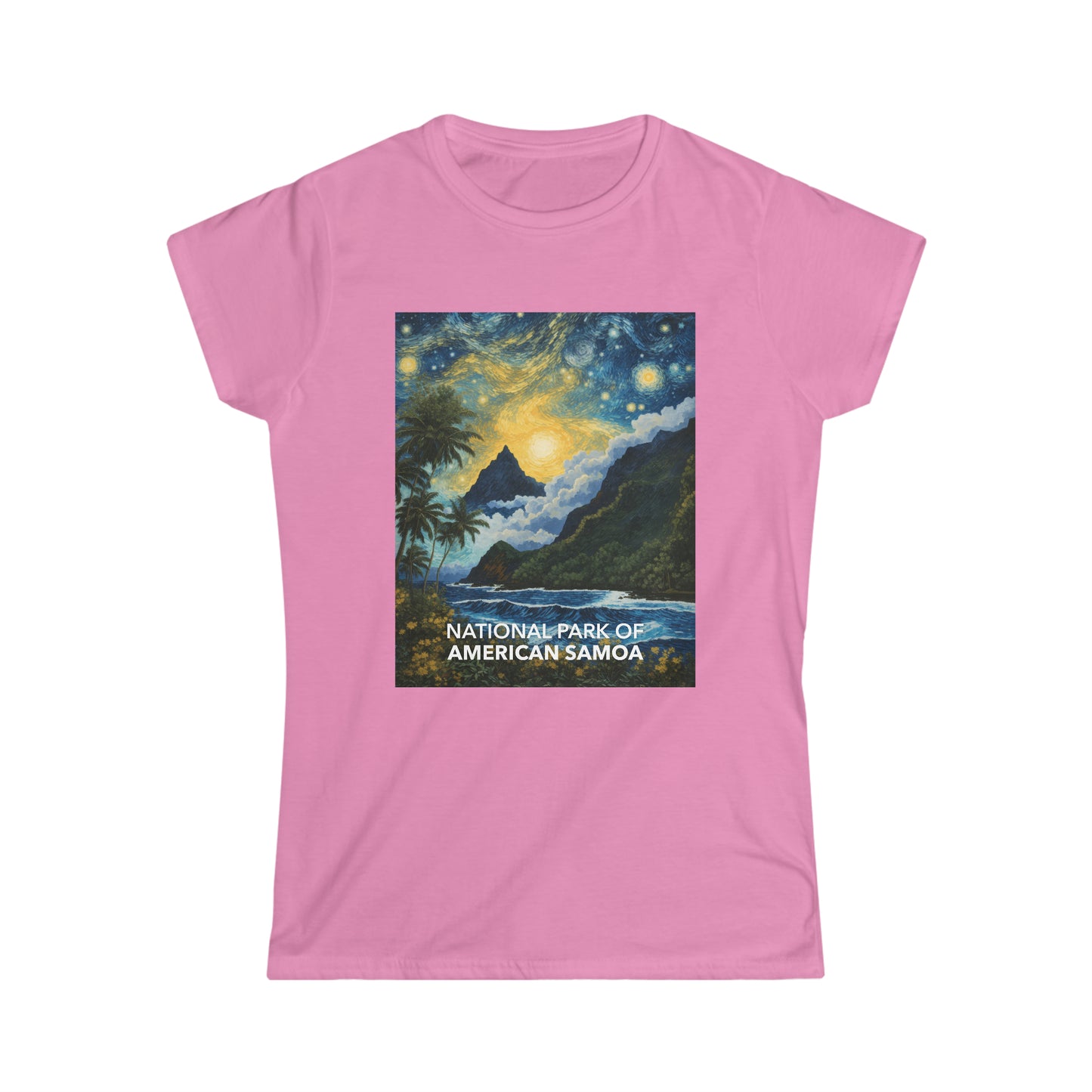 National Park of American Samoa T-Shirt - Women's Starry Night