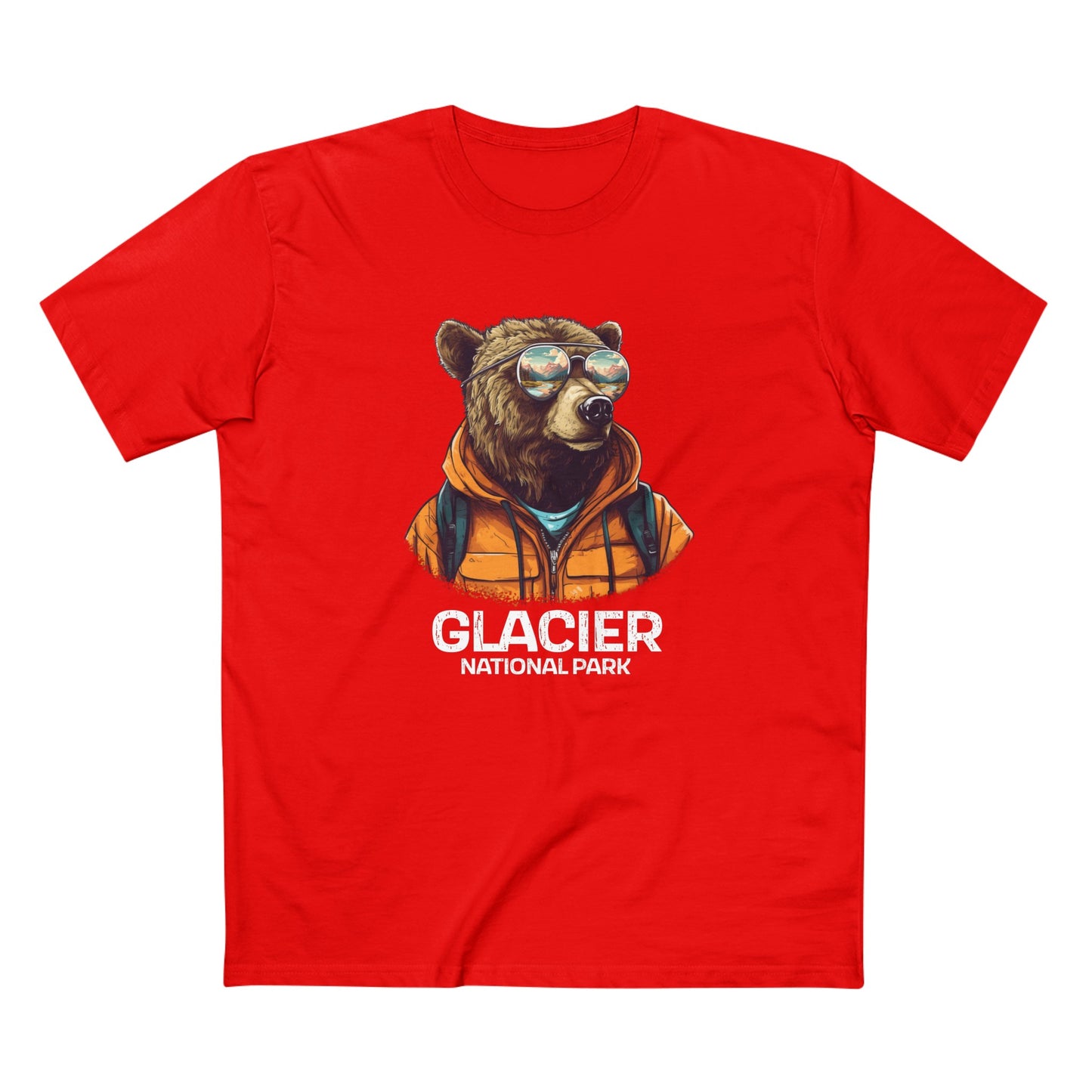 Glacier National Park T-Shirt - Grizzly Bear