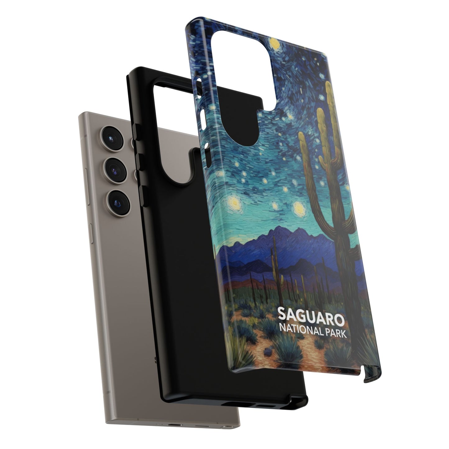 Saguaro National Park Phone Case - Starry Night