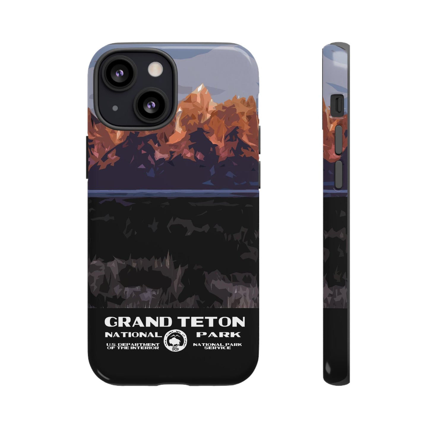 Grand Teton National Park Phone Case - WPA Style