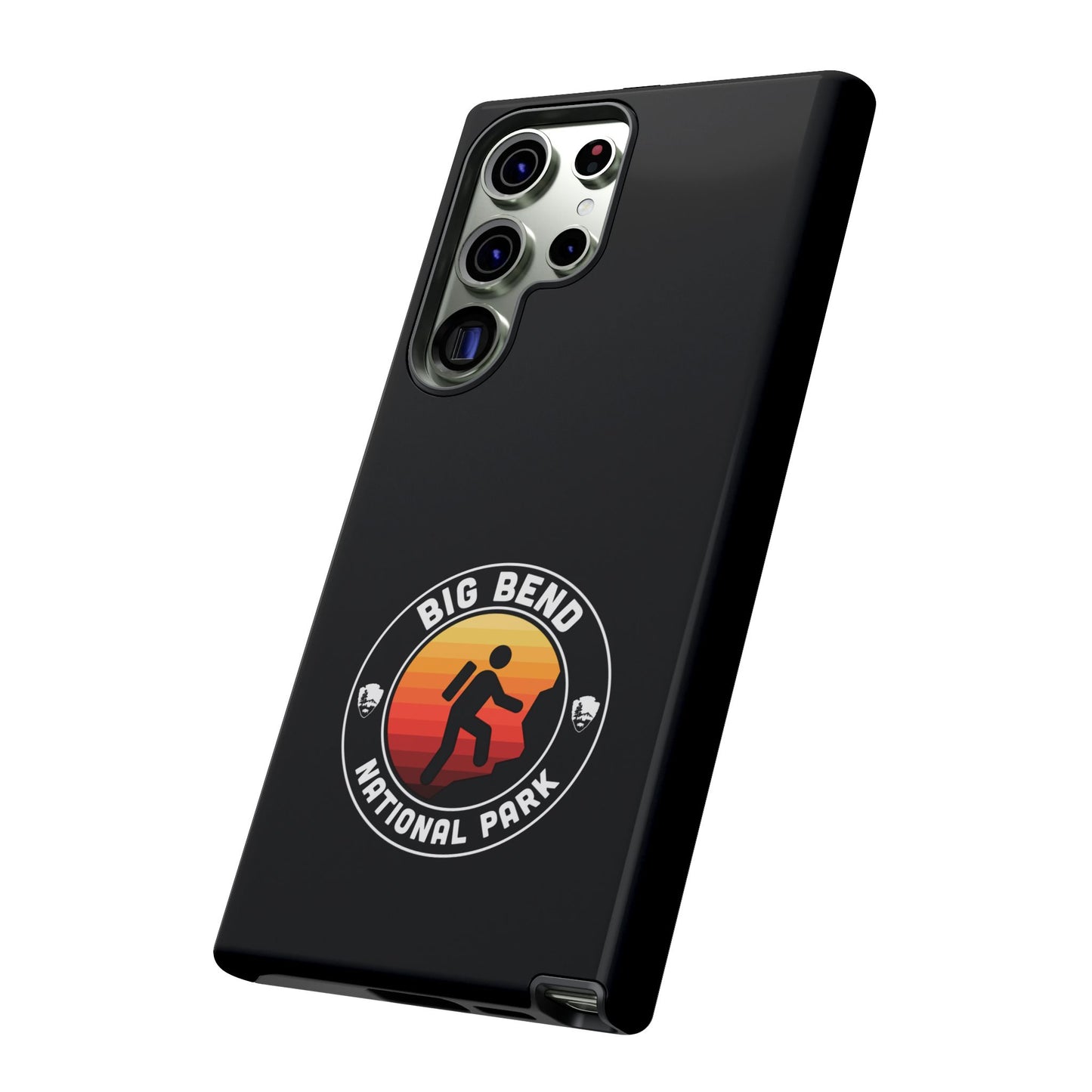 Big Bend National Park Phone Case - Round Emblem Design