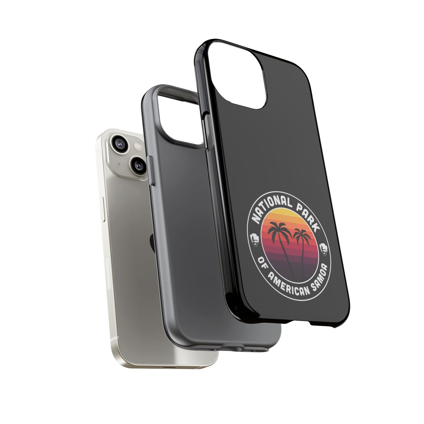 National Park of American Samoa Phone Case - Round Emblem Design