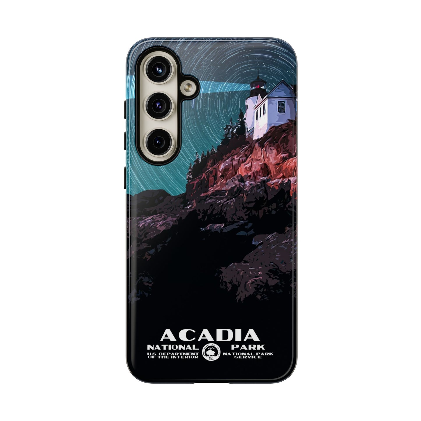 Acadia National Park Phone Case - WPA Style