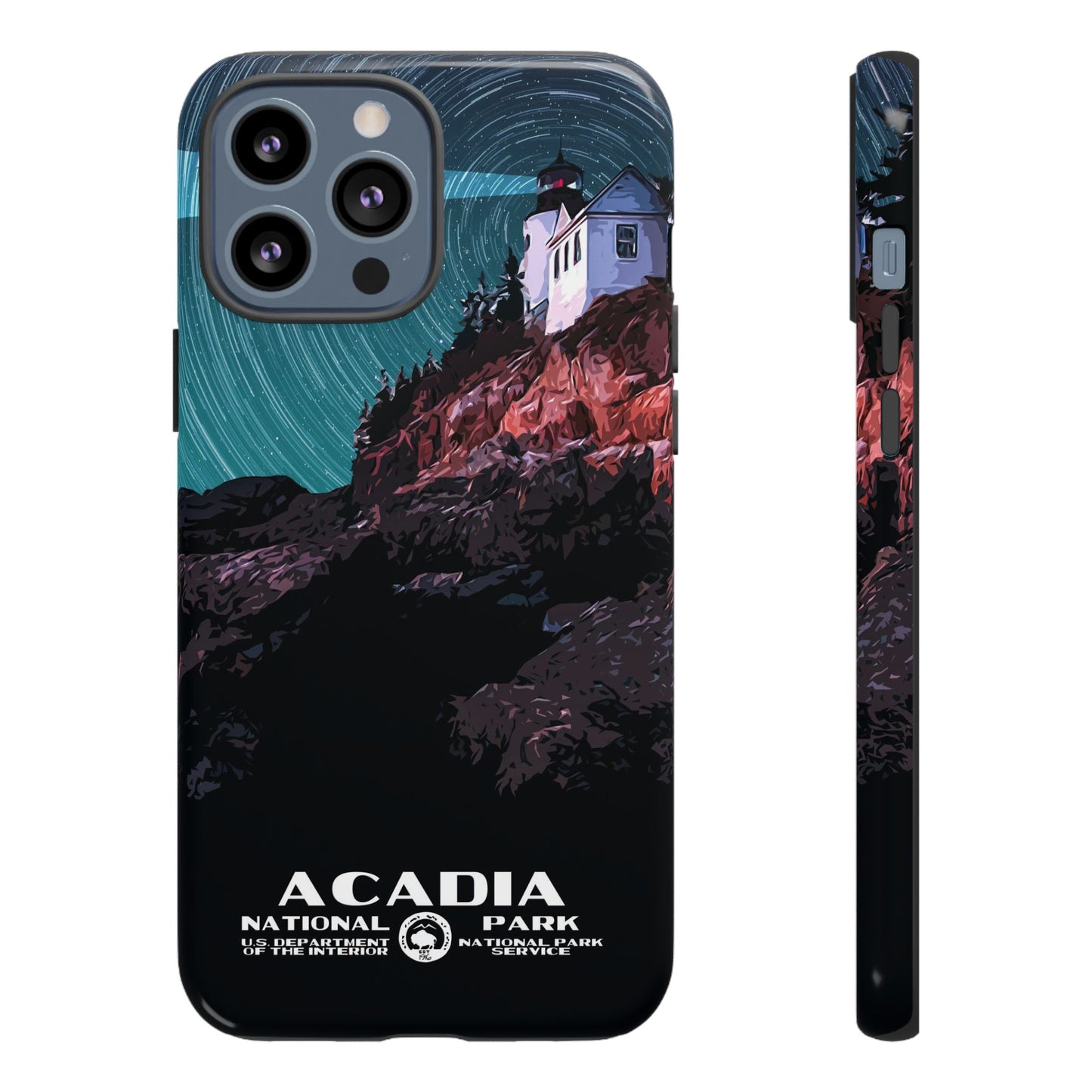 Acadia National Park Phone Case - WPA Style