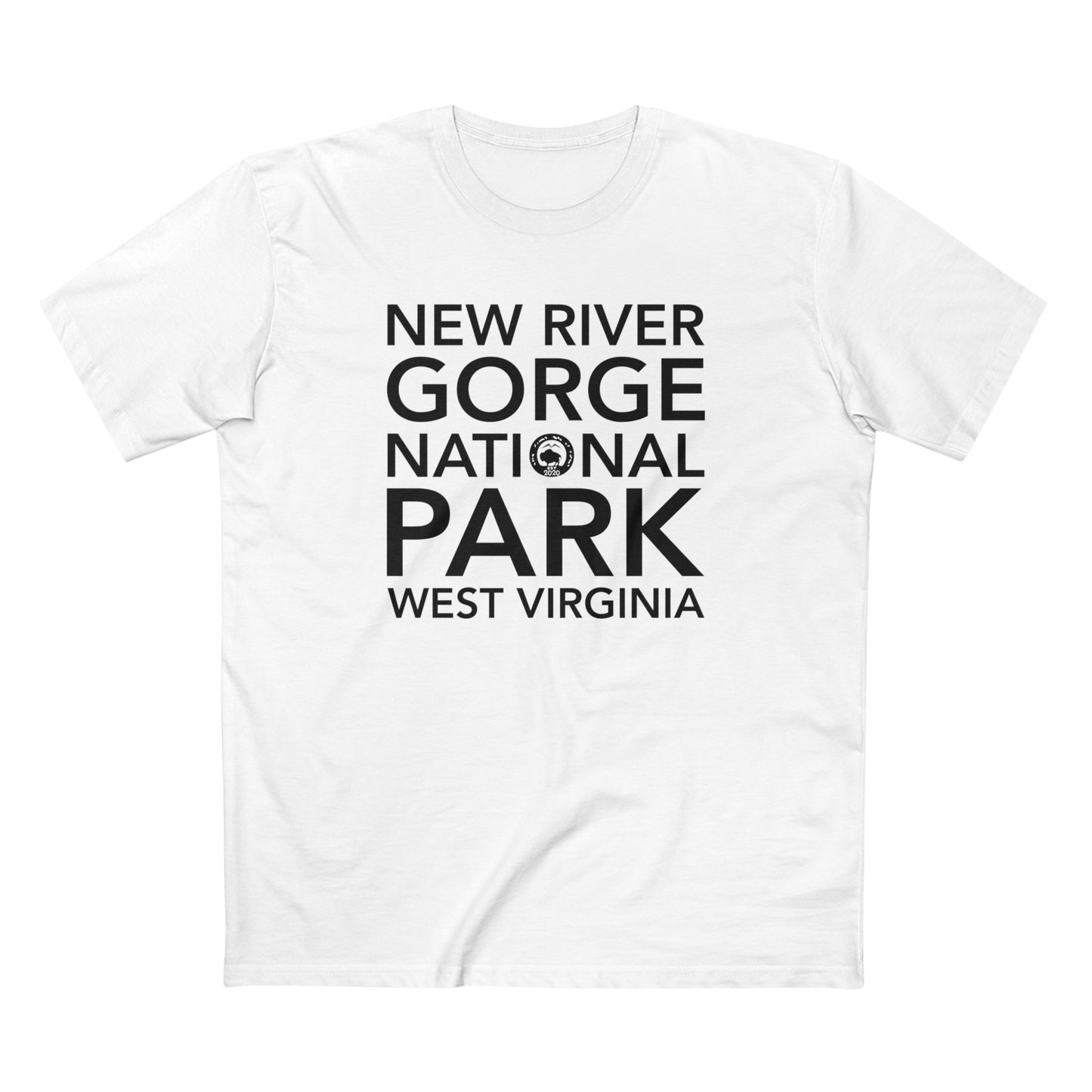 New River Gorge National Park T-Shirt Block Text