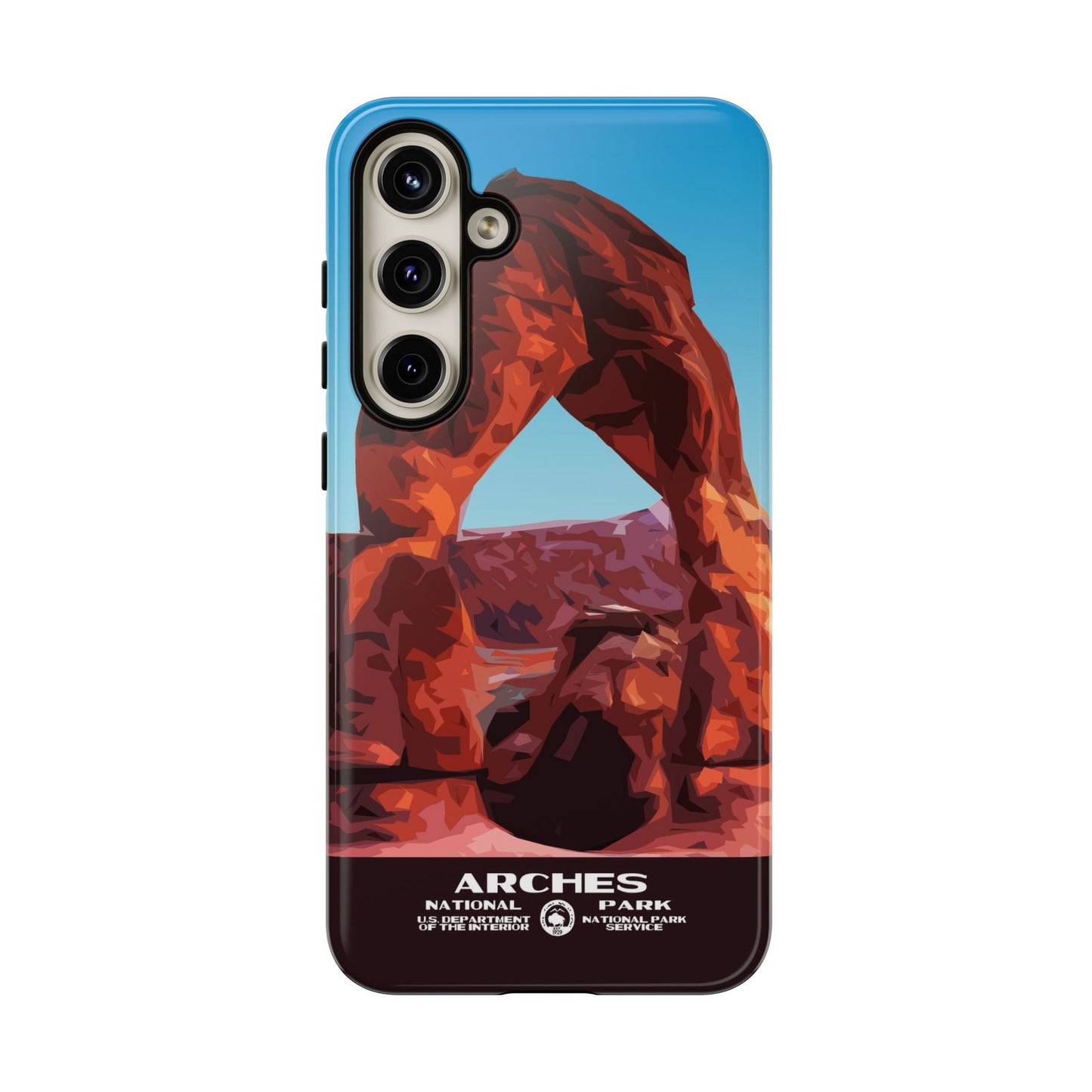 Arches National Park Phone Case - WPA Style