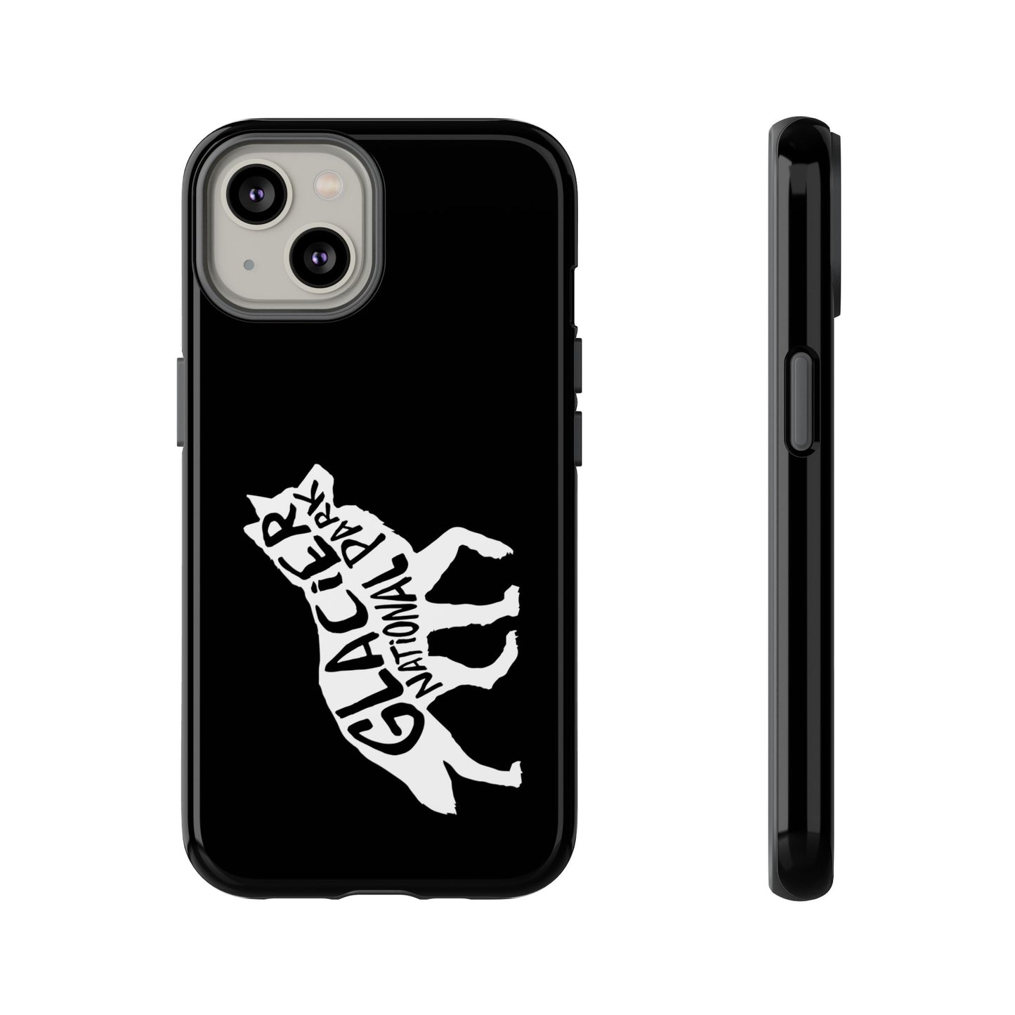 Glacier National Park Phone Case - Wolf Design