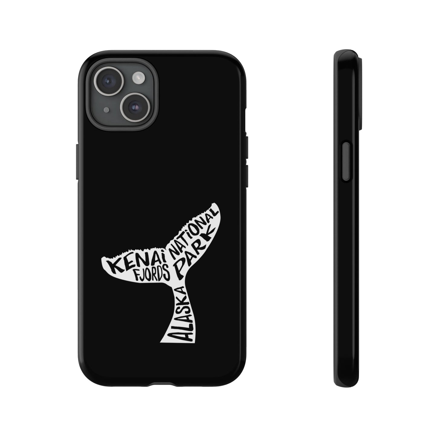 Kenai Fjords National Park Phone Case - Humpback Whale Tale Design