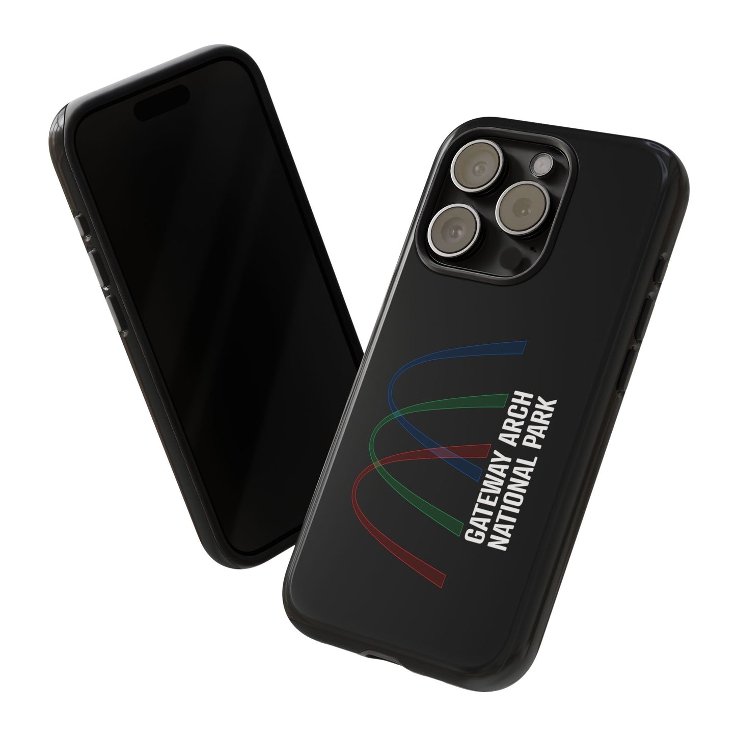 Gateway Arch National Park Phone Case - Histogram Design