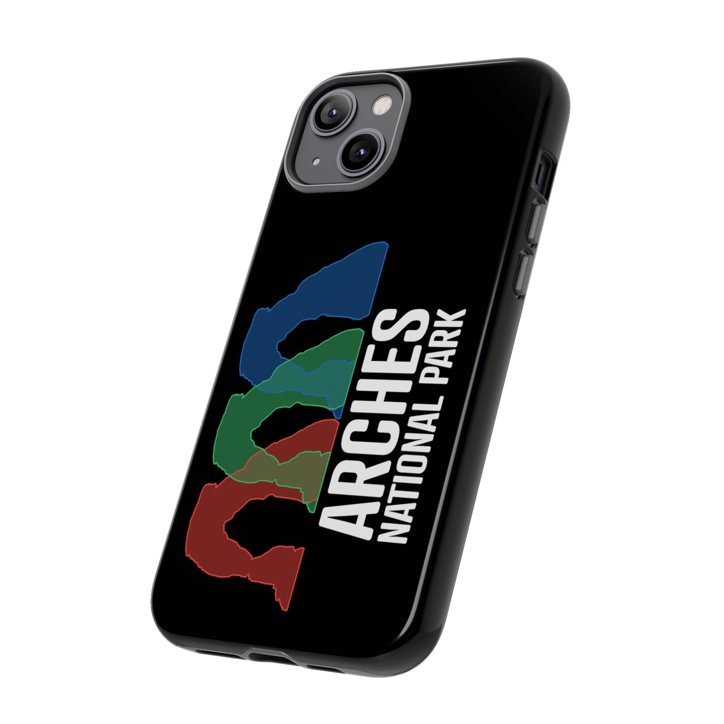 Arches National Park Phone Case - Delicate Arch Histogram Design