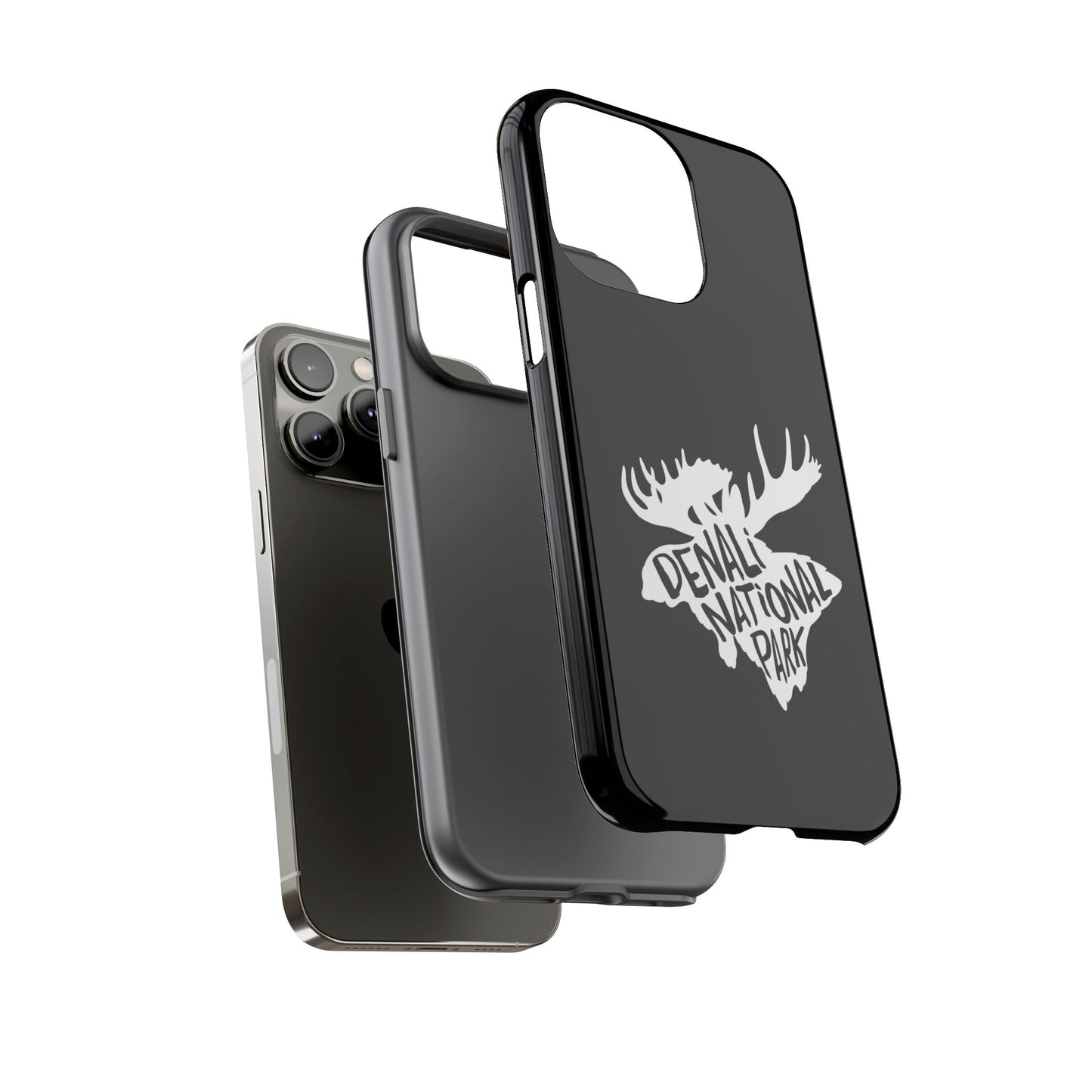 Denali National Park Phone Case - Moose Design