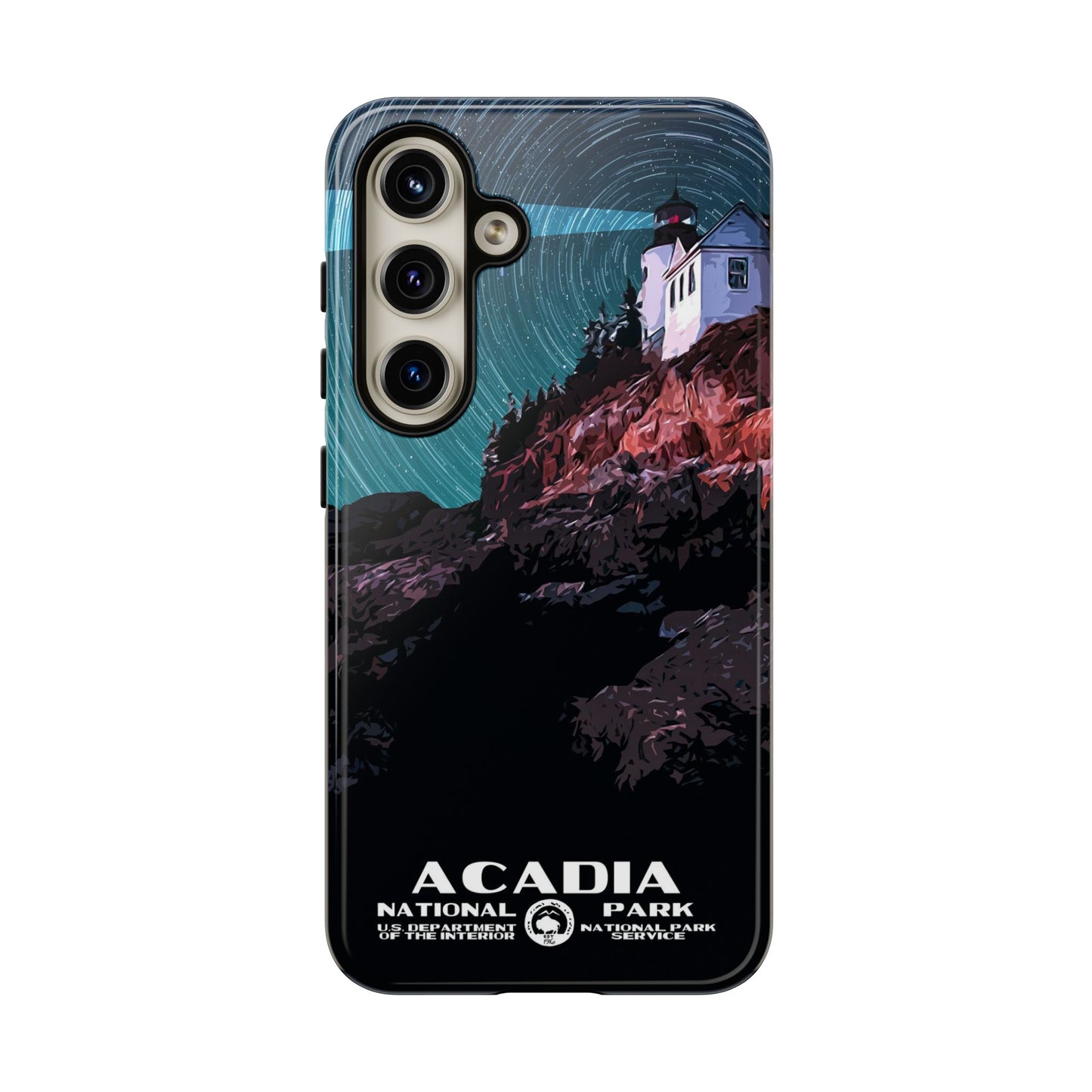 Acadia National Park Phone Case - WPA Style