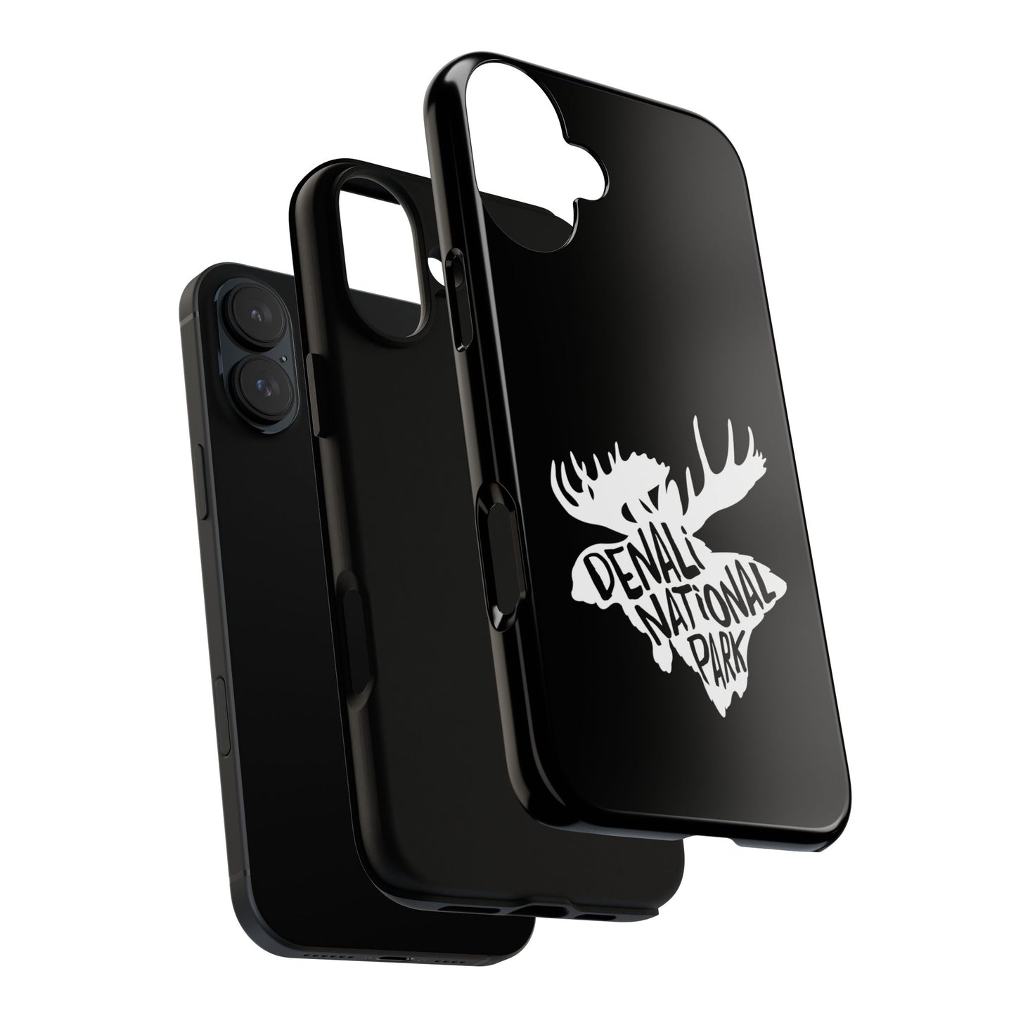 Denali National Park Phone Case - Moose Design