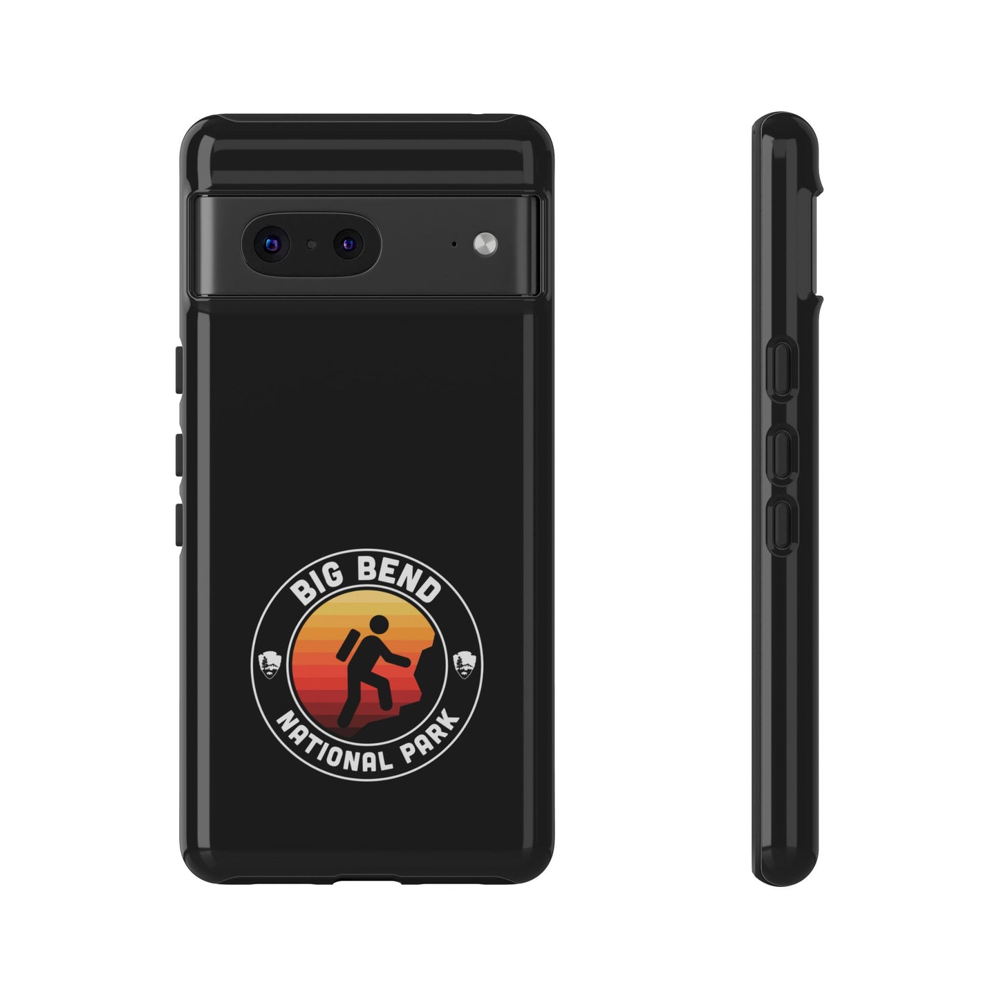 Big Bend National Park Phone Case - Round Emblem Design