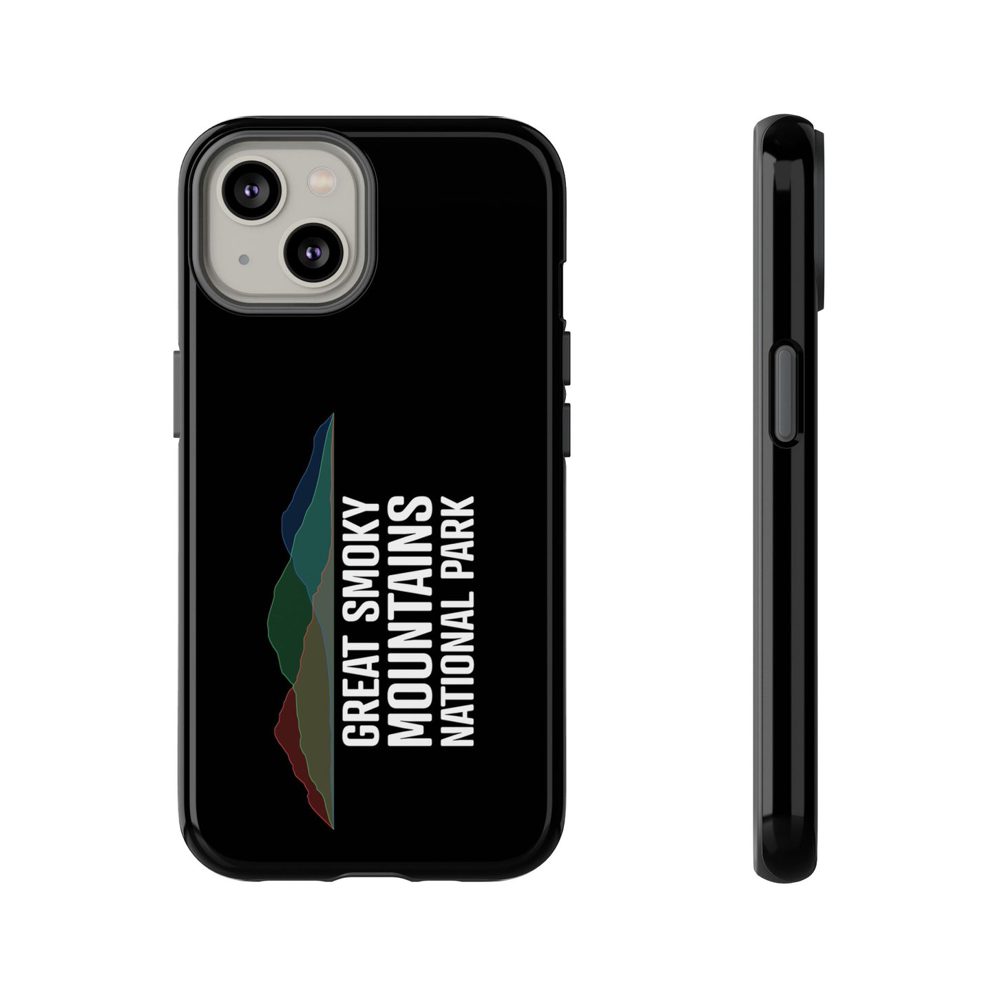 Great Smoky Mountains National Park Phone Case - Histogram Design