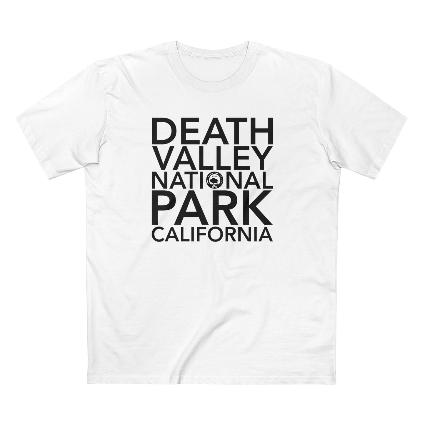 Death Valley National Park T-Shirt Block Text