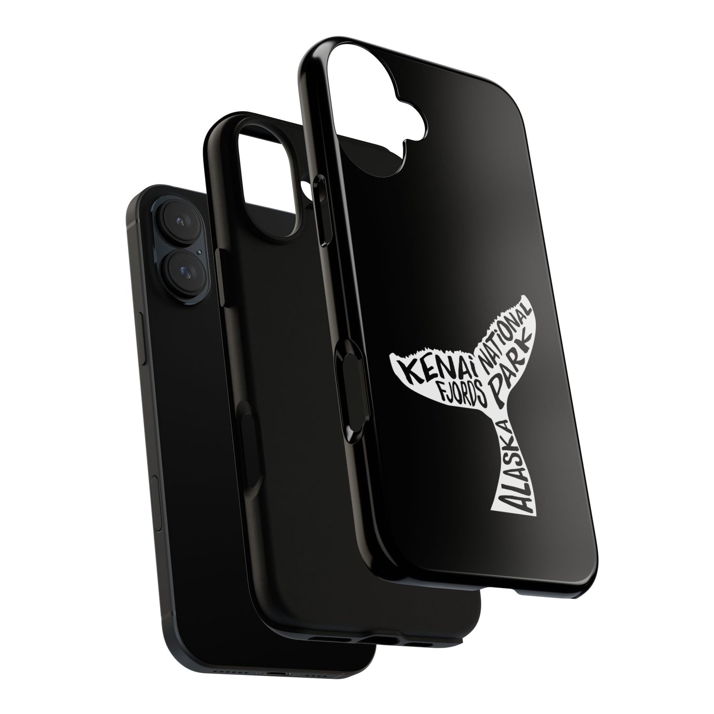 Kenai Fjords National Park Phone Case - Humpback Whale Tale Design