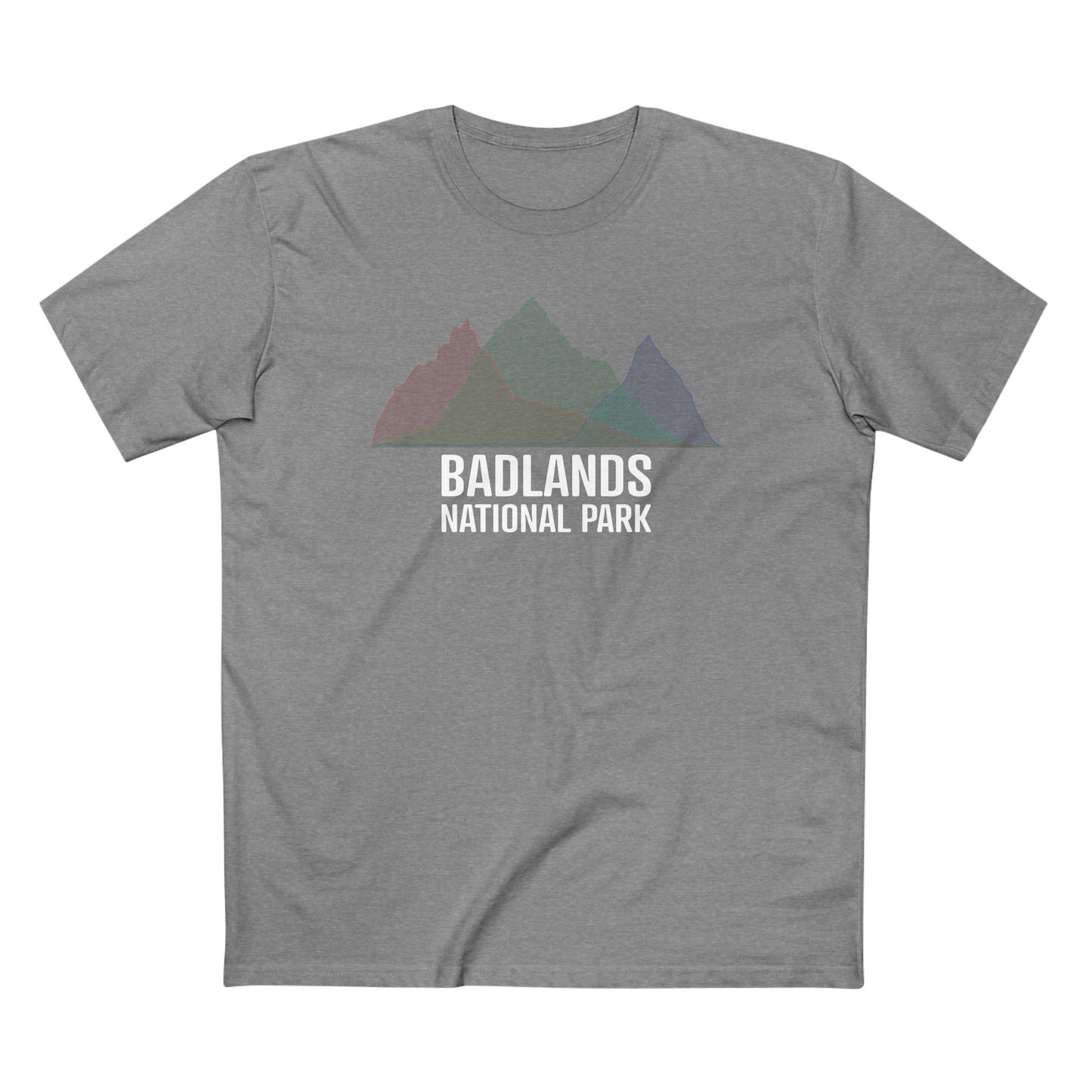 Badlands National Park T-Shirt - Histogram Design