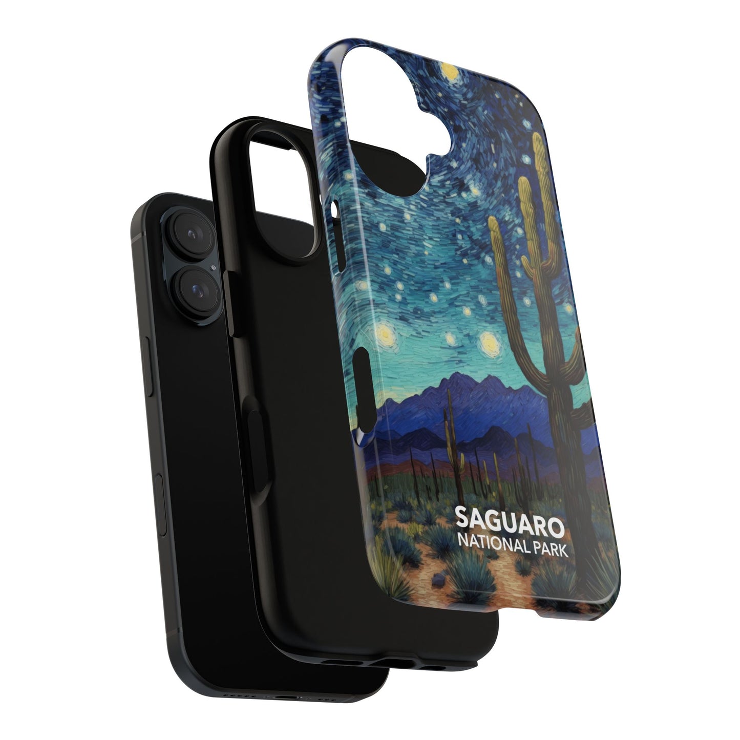 Saguaro National Park Phone Case - Starry Night