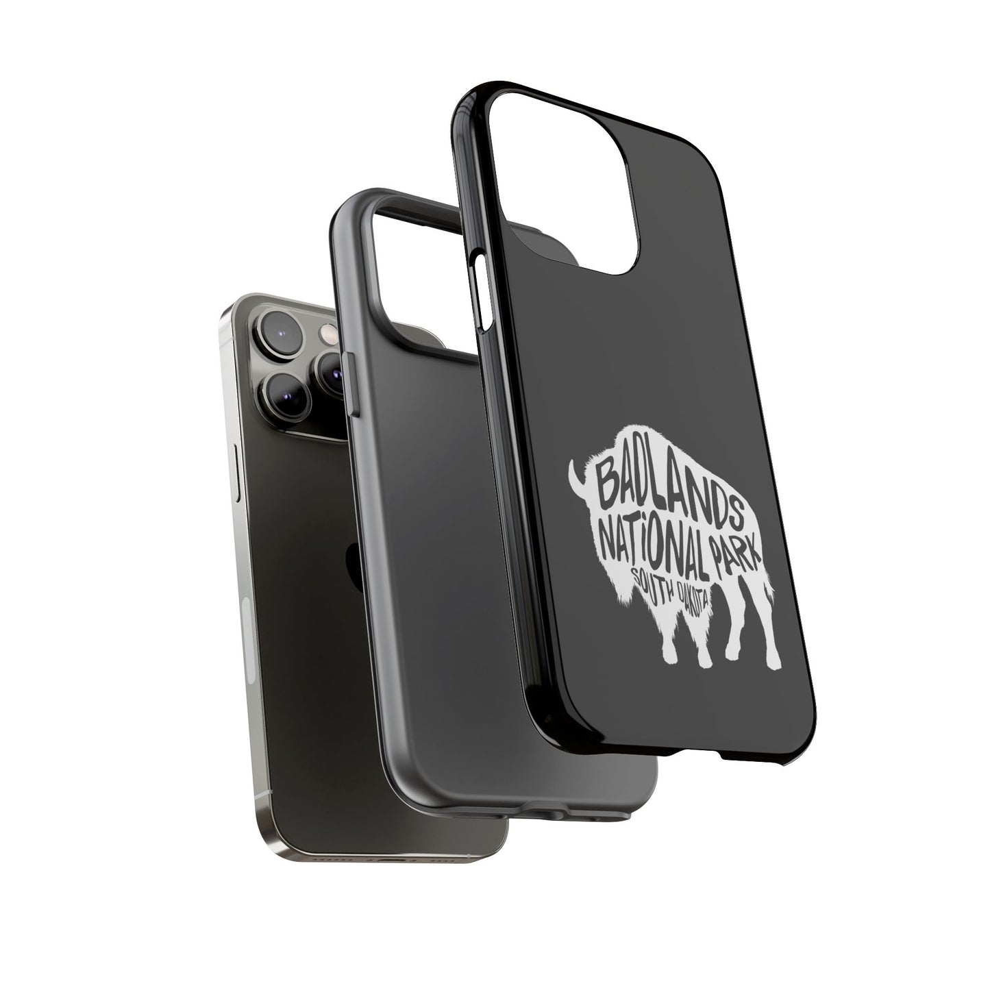 Badlands National Park Phone Case - Bison Design