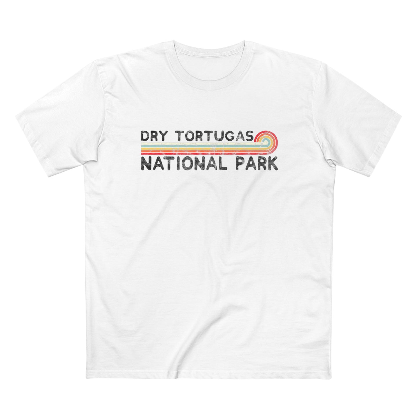 Dry Tortugas National Park T-Shirt - Vintage Stretched Sunrise