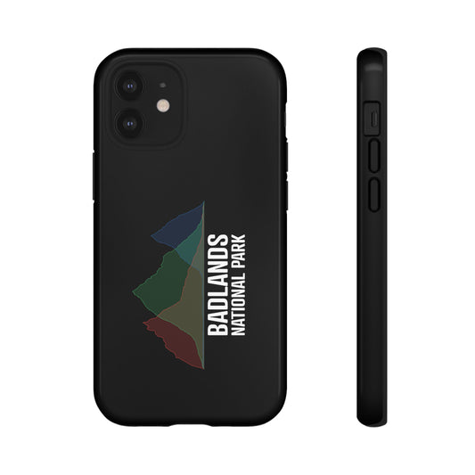 Badlands National Park Phone Case - Histogram Design