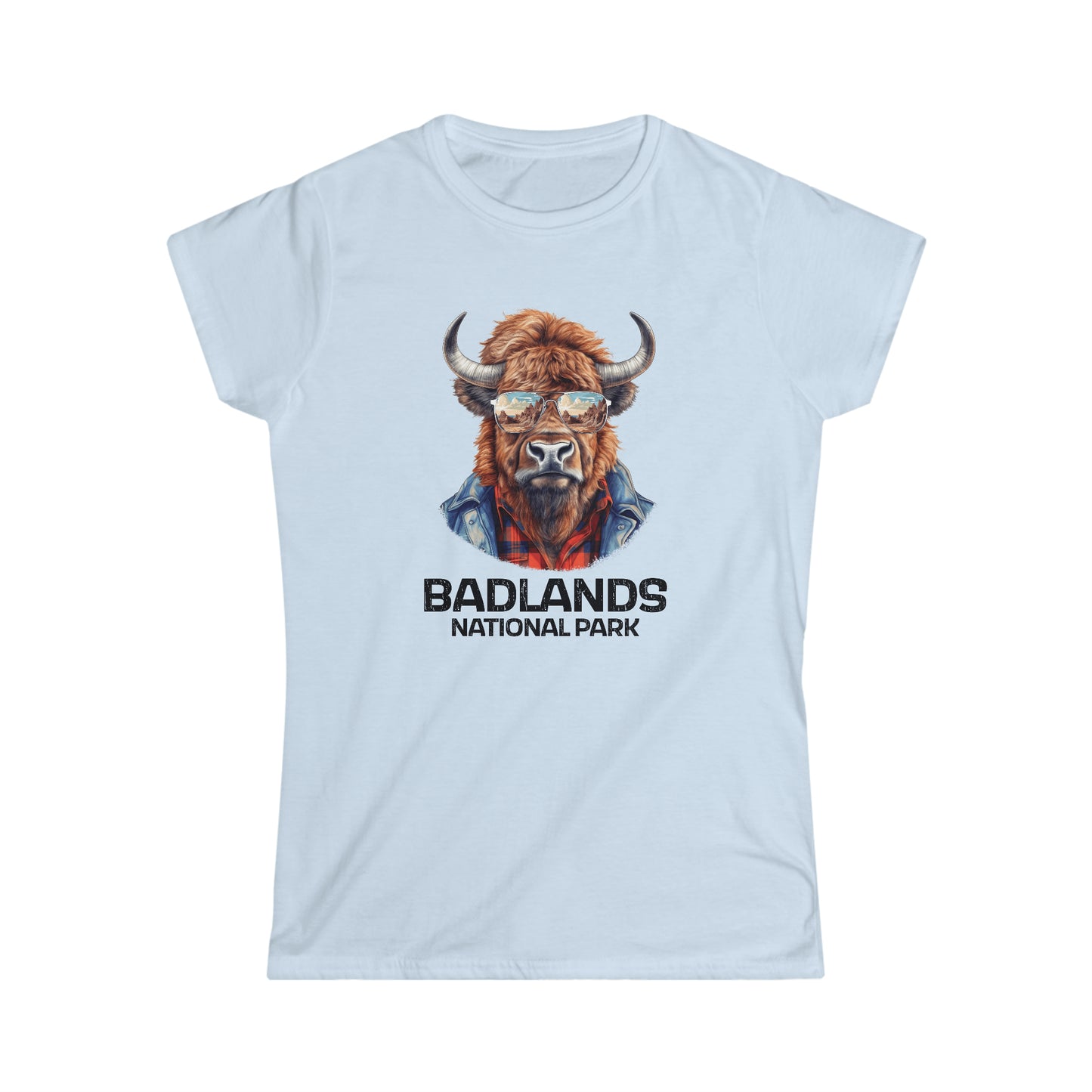 Badlands National Park Women's T-Shirt - Cool Bison