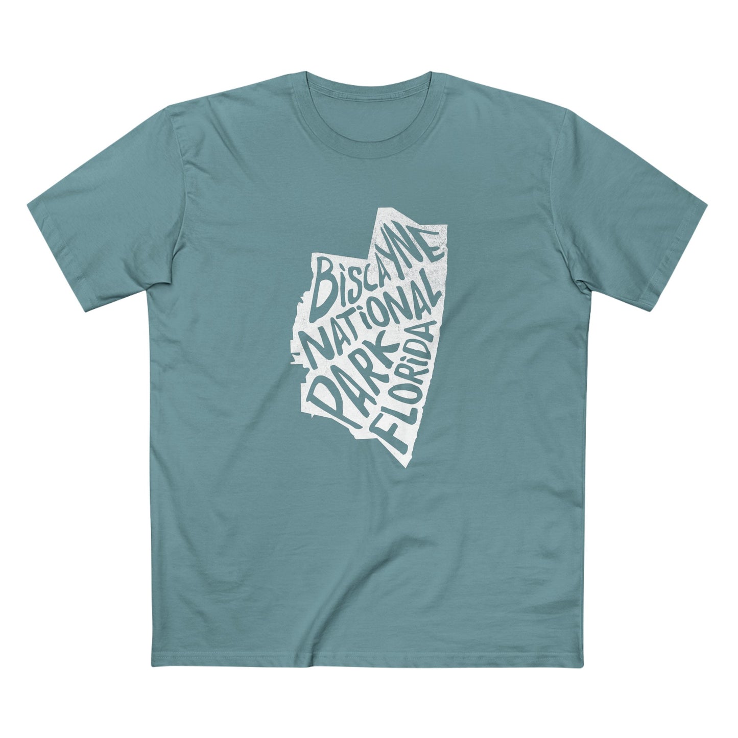 Biscayne National Park T-Shirt - Map