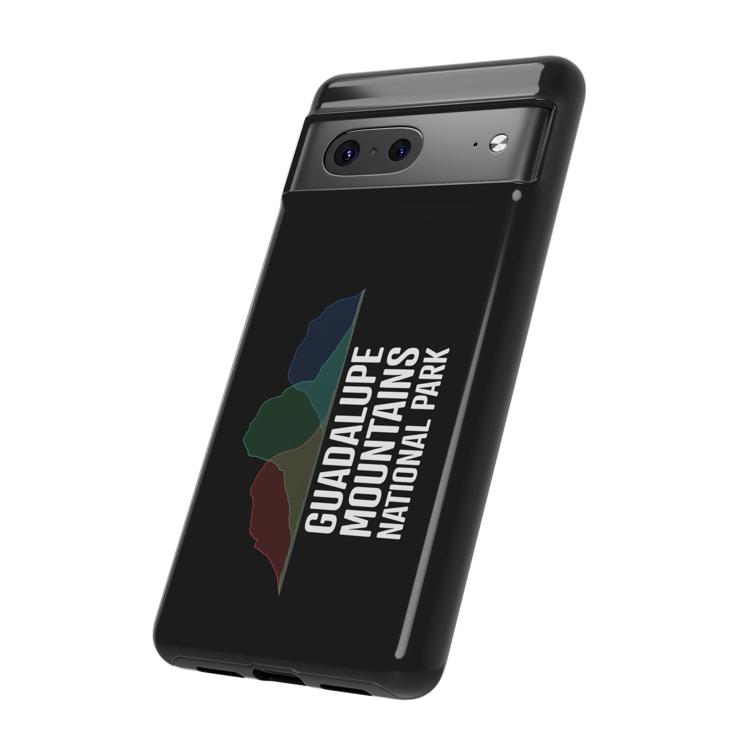 Guadalupe Mountains National Park Phone Case - Histogram Design