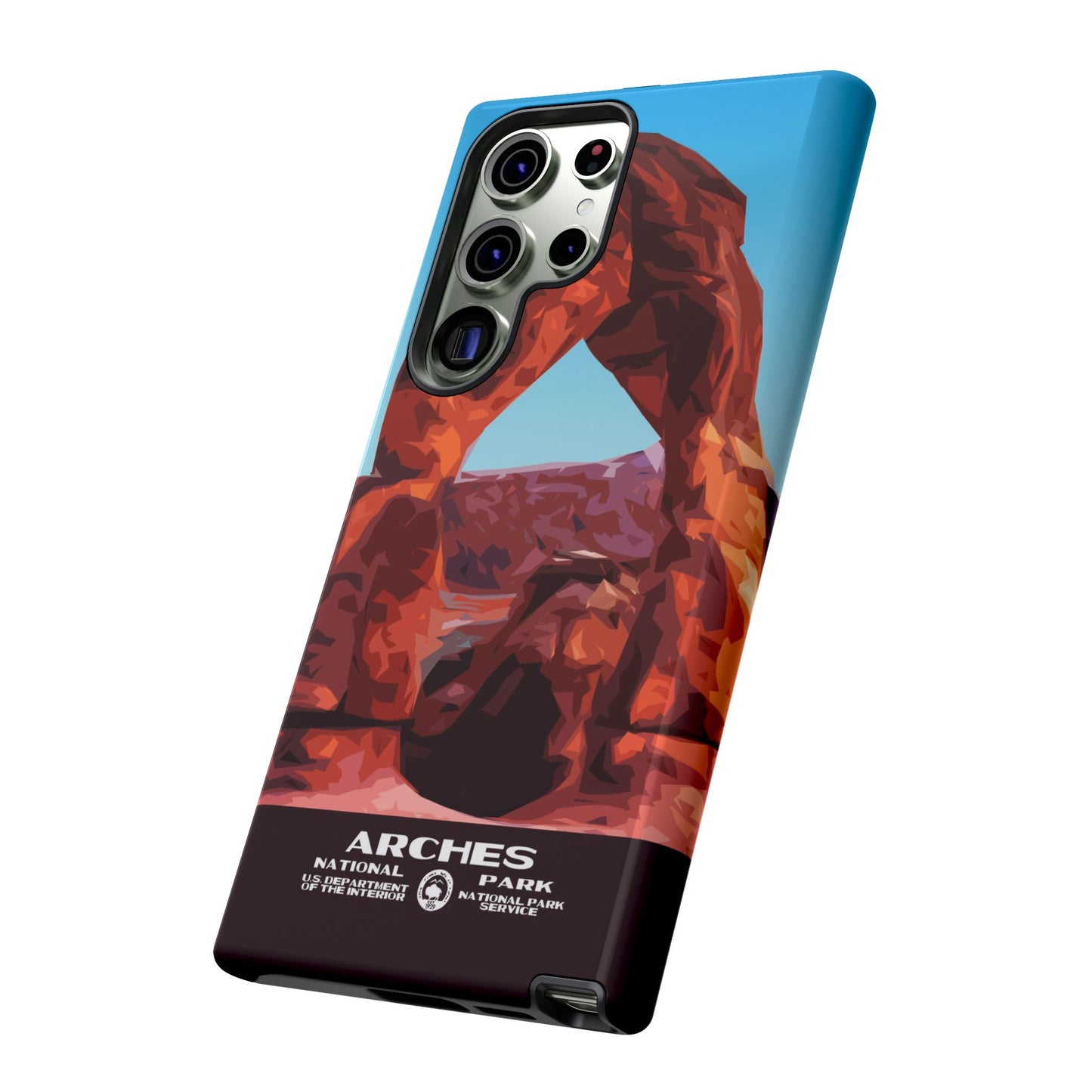 Arches National Park Phone Case - WPA Style