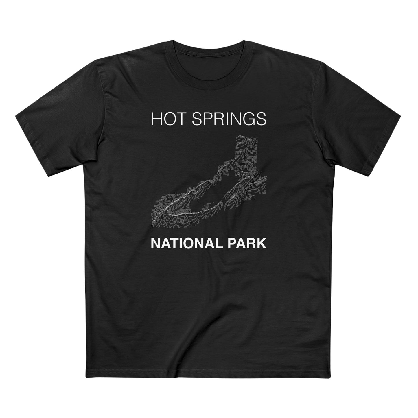 Hot Springs National Park T-Shirt Lines