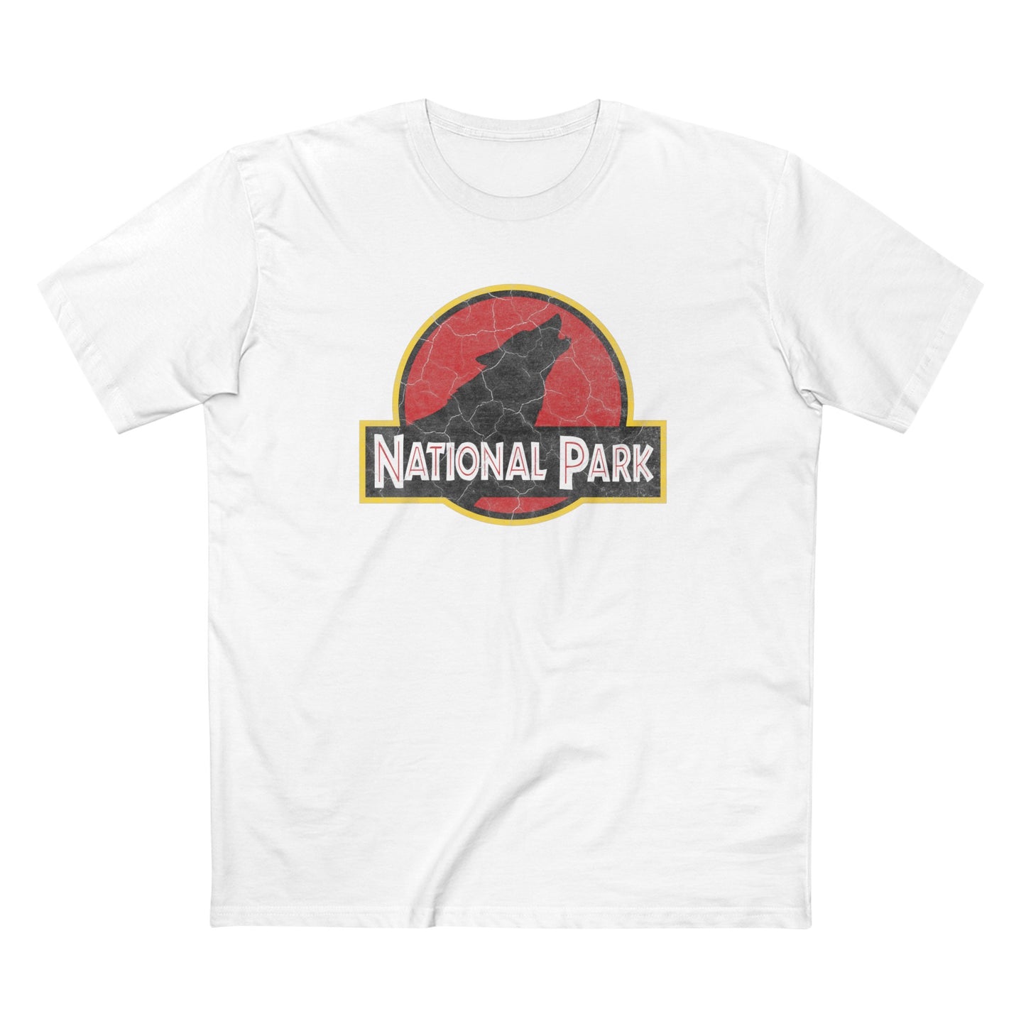 Wolf National Park T-Shirt - Parody Logo