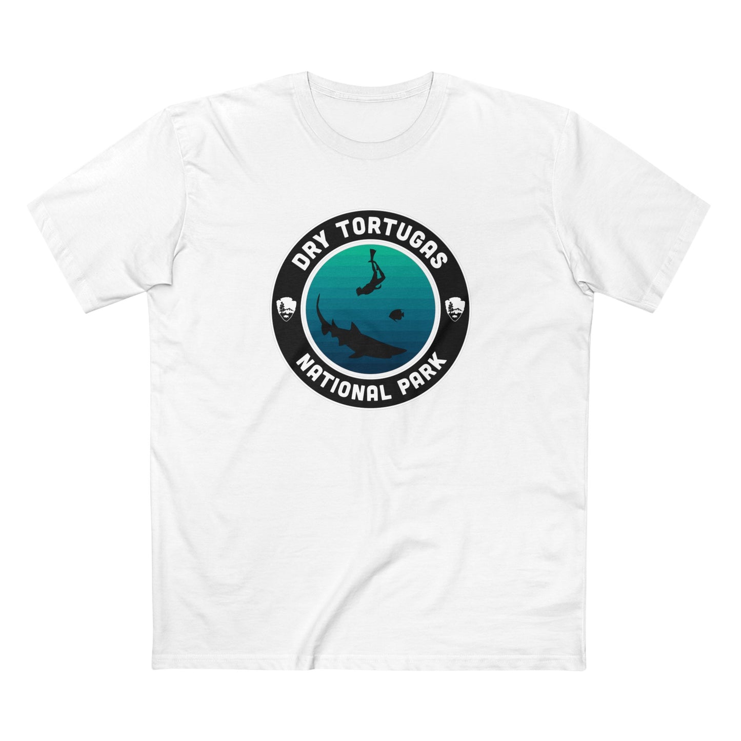 Dry Tortugas National Park T-Shirt - Round Badge Design