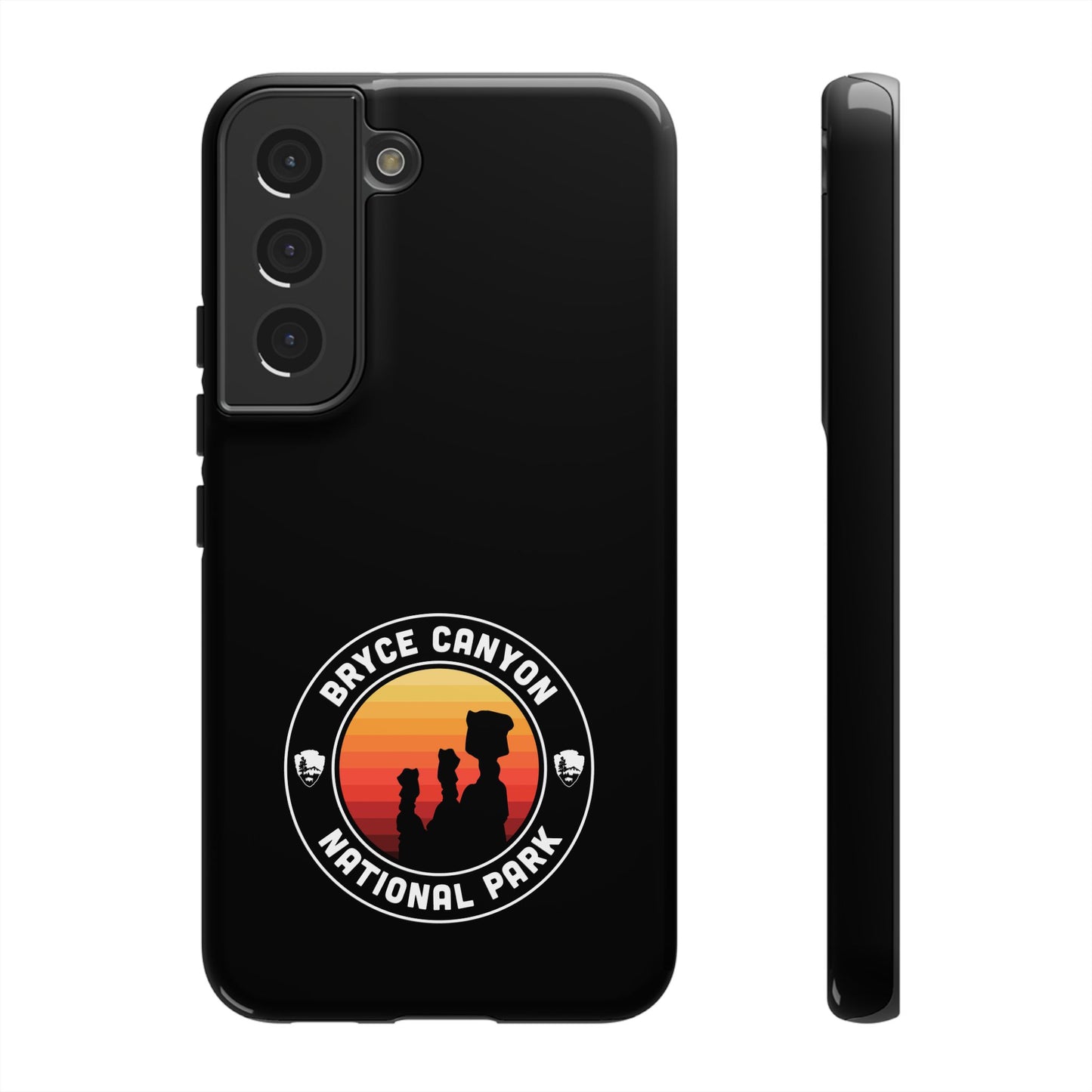 Bryce Canyon National Park Phone Case - Round Emblem Design