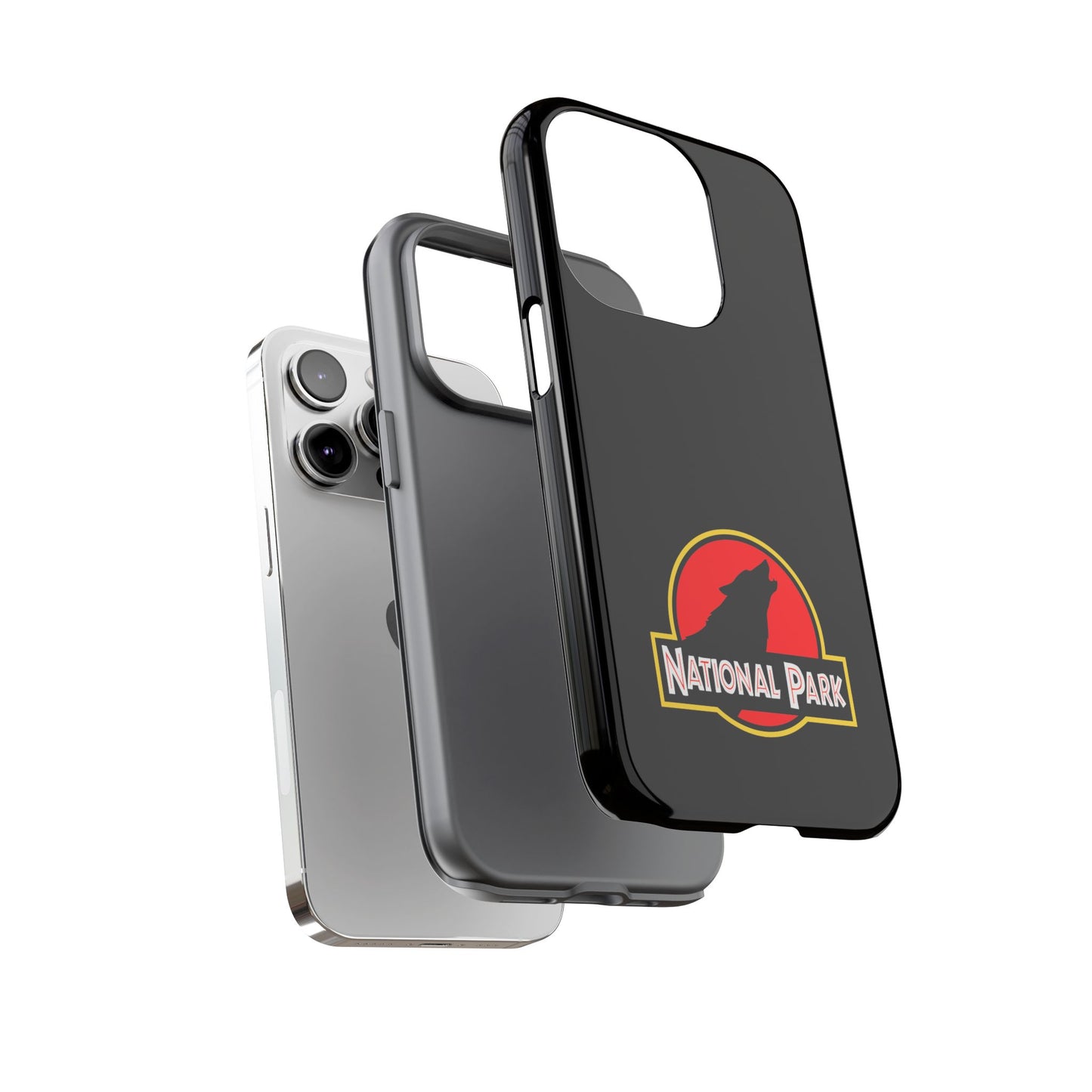 Wolf National Park Phone Case - Parody Logo