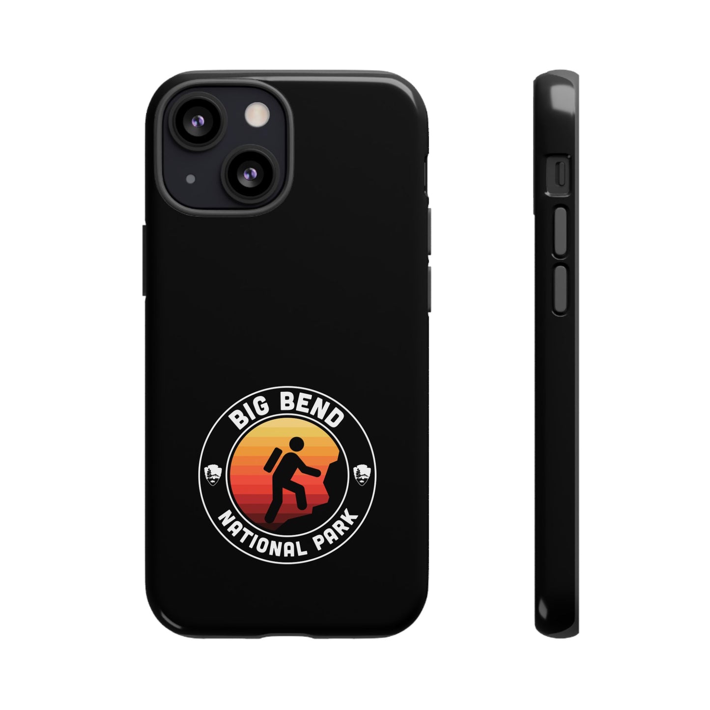 Big Bend National Park Phone Case - Round Emblem Design