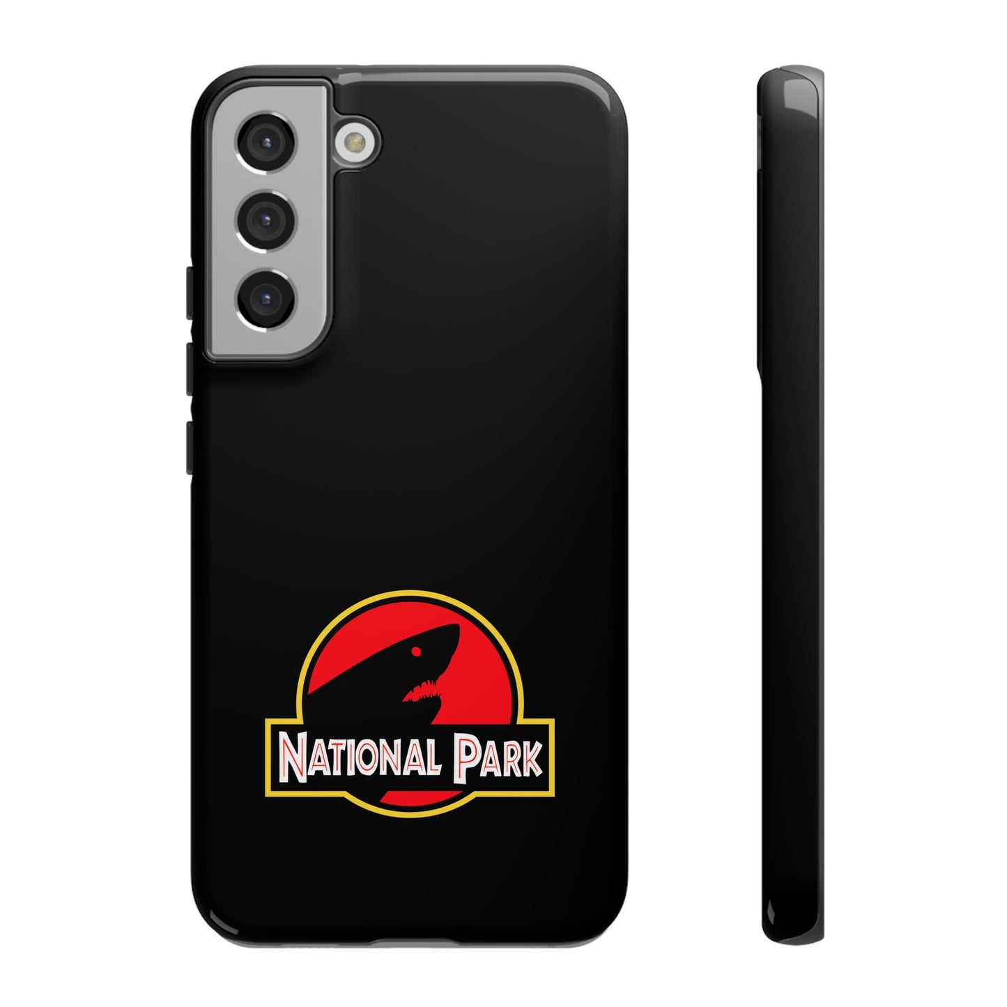 Shark National Park Phone Case - Parody Logo