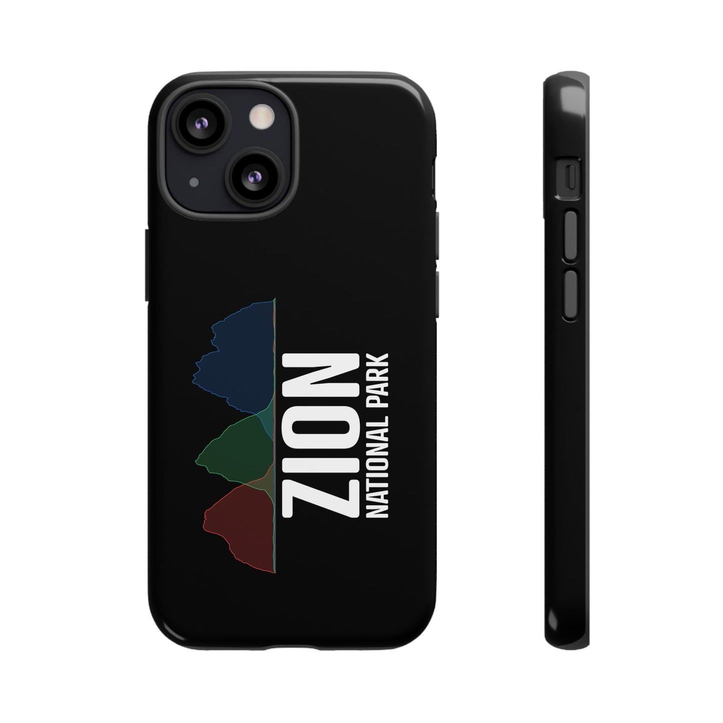 Zion National Park Phone Case - Histogram Design