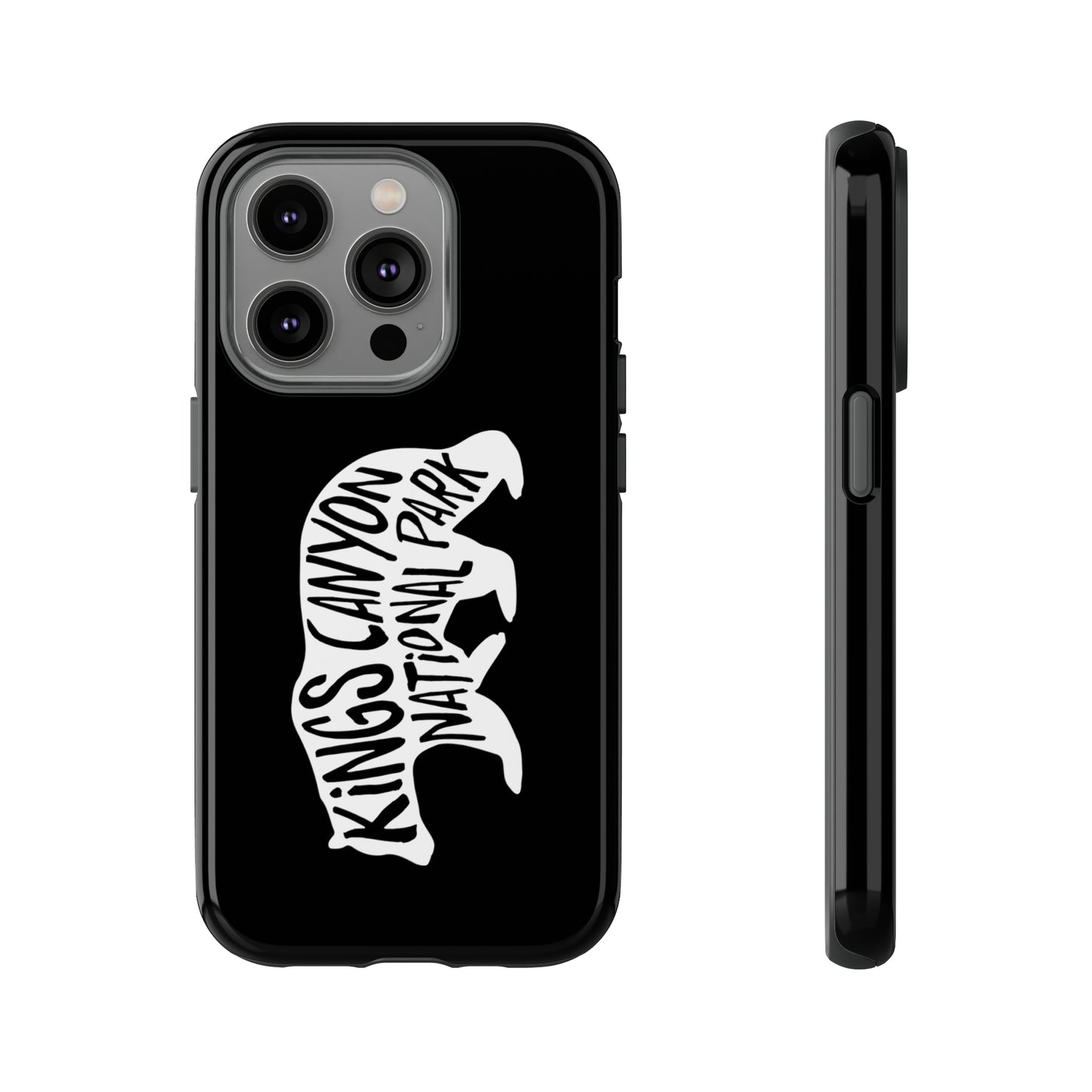 Kings Canyon National Park Phone Case - Black Bear Design