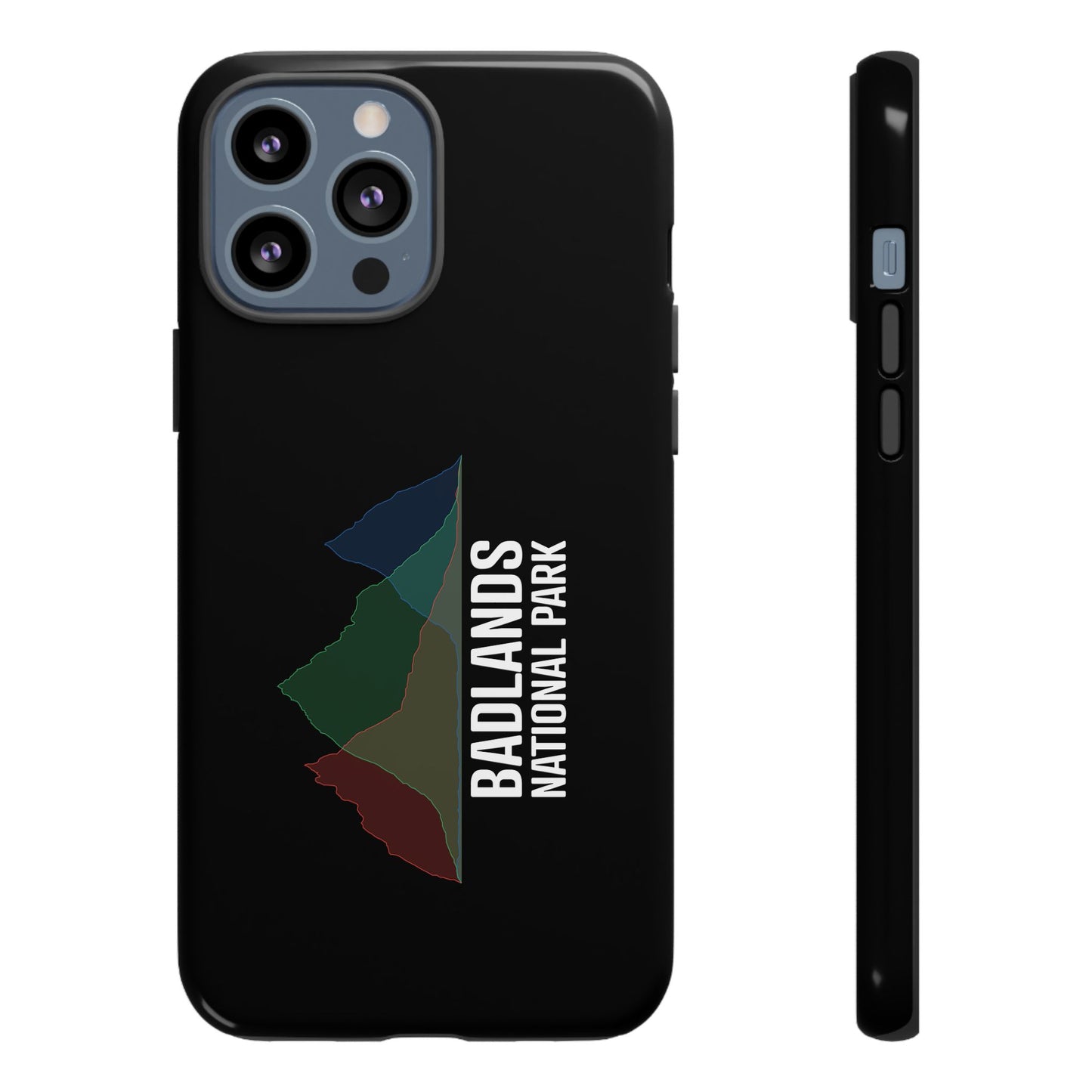 Badlands National Park Phone Case - Histogram Design