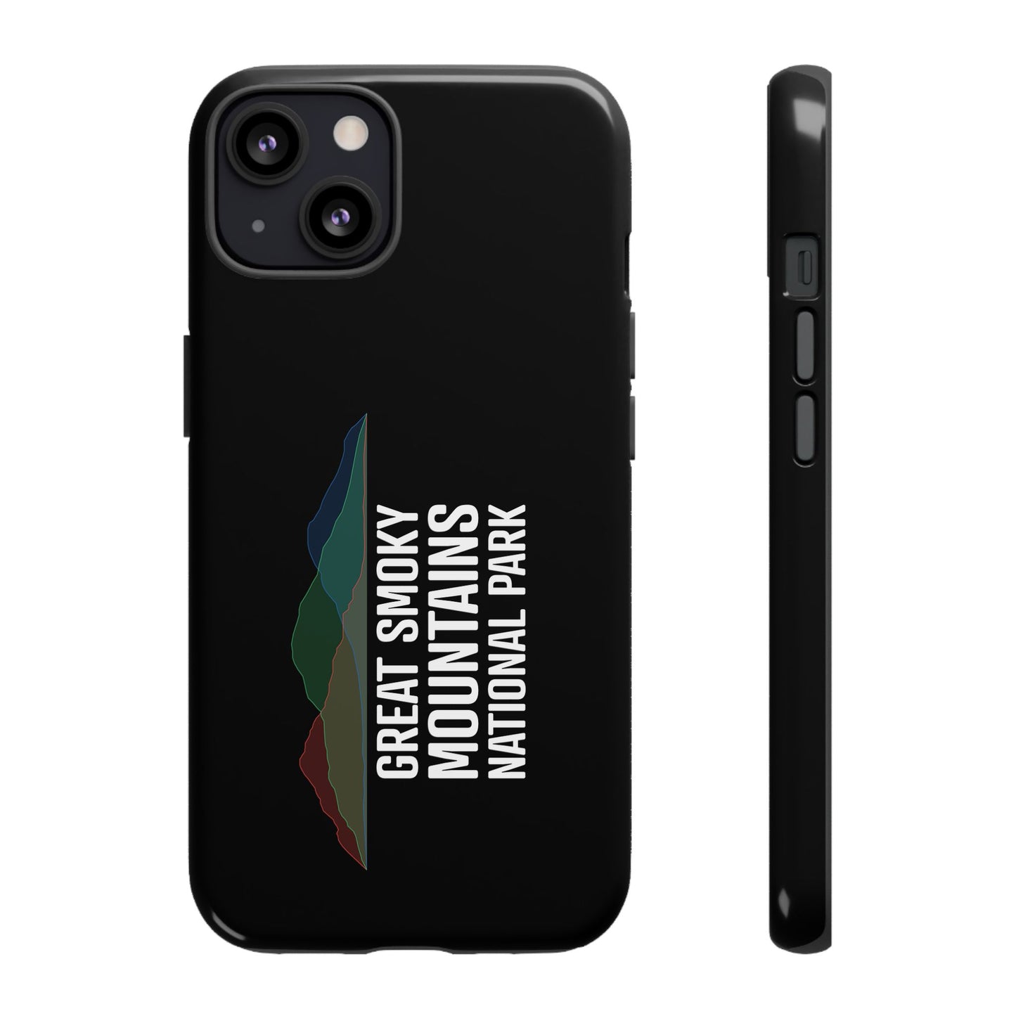 Great Smoky Mountains National Park Phone Case - Histogram Design