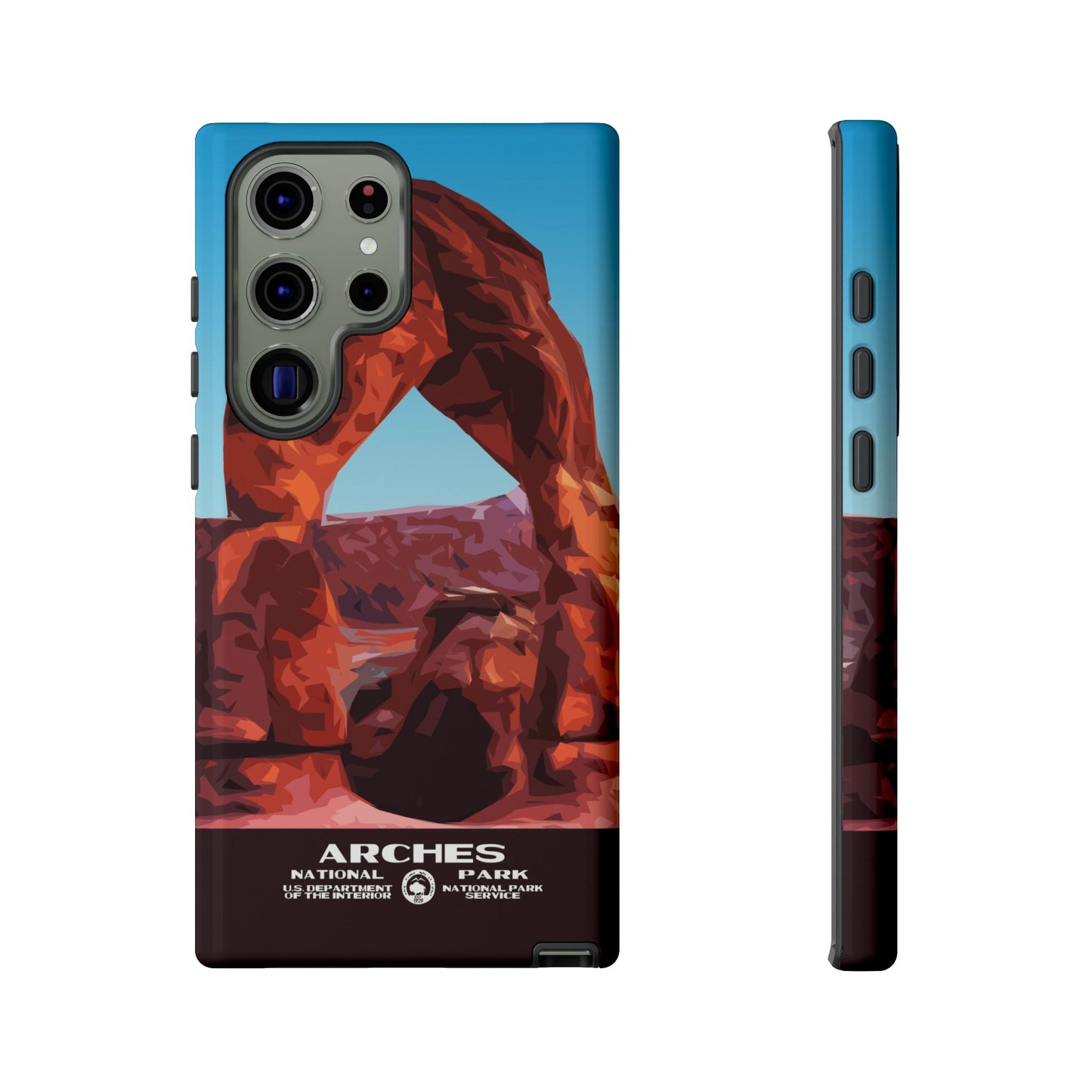 Arches National Park Phone Case - WPA Style